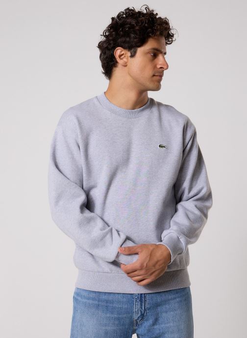 Lacoste Sweats Sweatshirt Col Rond SH8868 homme gris