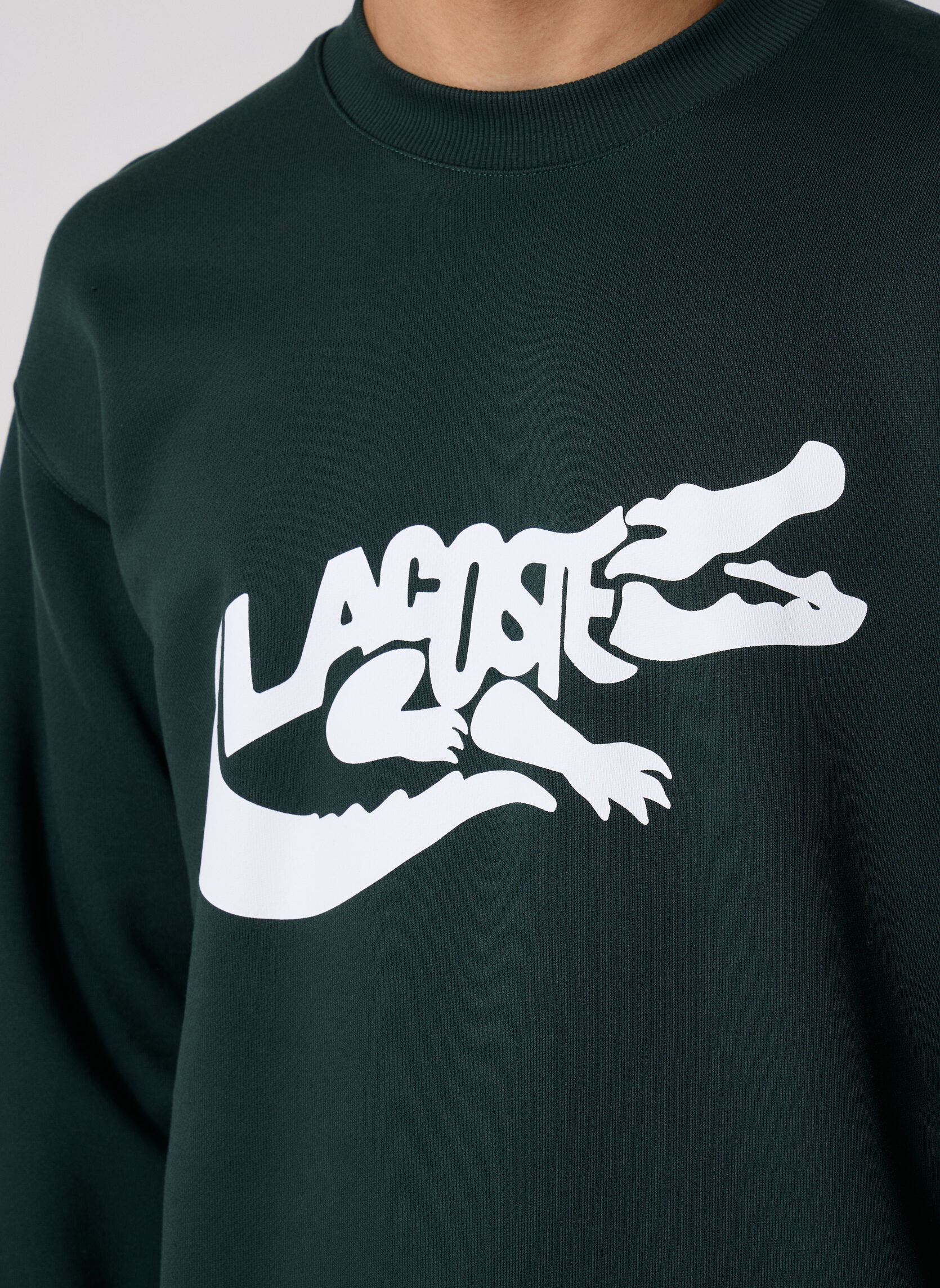Sweats Sweatshirt Col Rond SH9989 homme noir Lacoste Sweats Sweatshirt Col Rond SH9989 homme noir SINOPLE