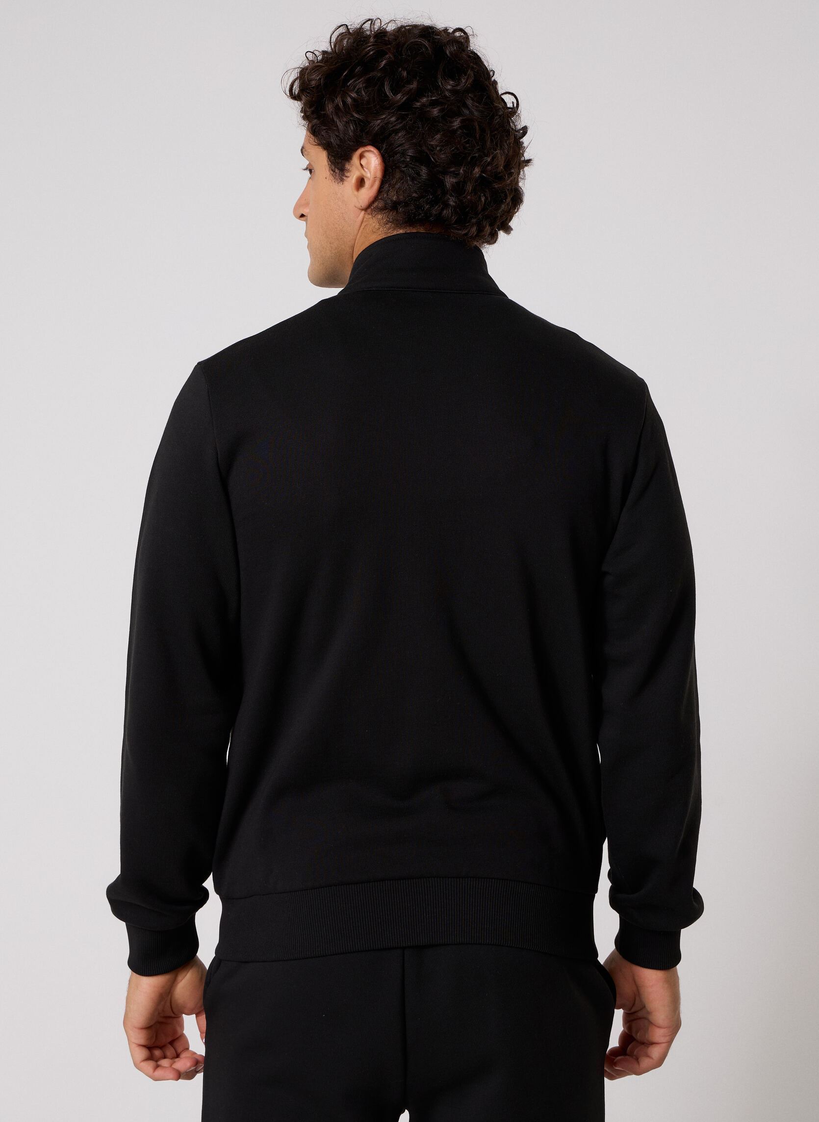 Sweaters met rits Sweatshirt Zippé SH8870 heren zwart Lacoste Sweaters met rits Sweatshirt Zippé SH8870 heren zwart NOIR