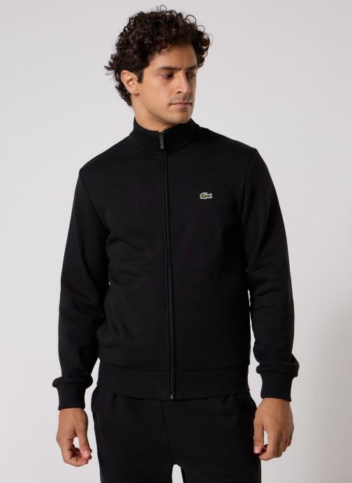 Lacoste Sweats zippés Sweatshirt Zippé SH8870 homme noir