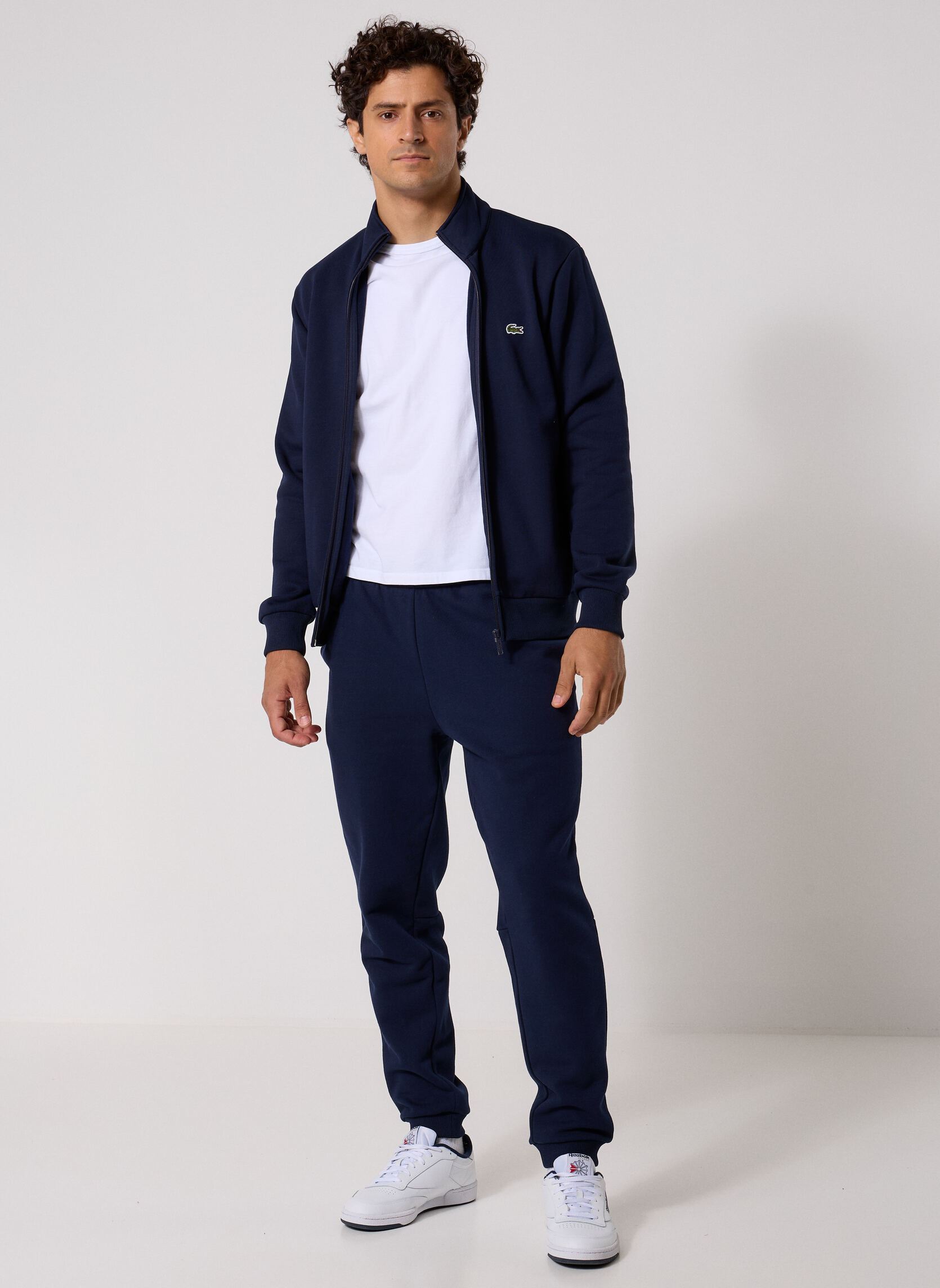 Sweaters met rits Sweatshirt Zippé SH8870 heren marine Lacoste Sweaters met rits Sweatshirt Zippé SH8870 heren marine MARINE