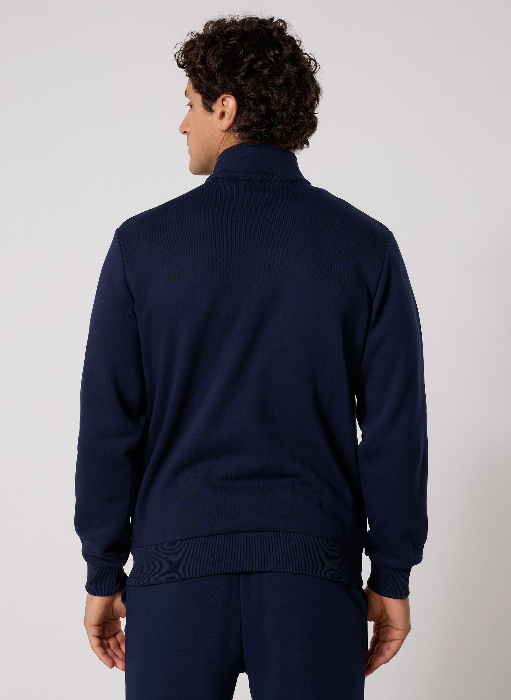 Sweaters met rits Sweatshirt Zippé SH8870 heren marine Lacoste Sweaters met rits Sweatshirt Zippé SH8870 heren marine MARINE