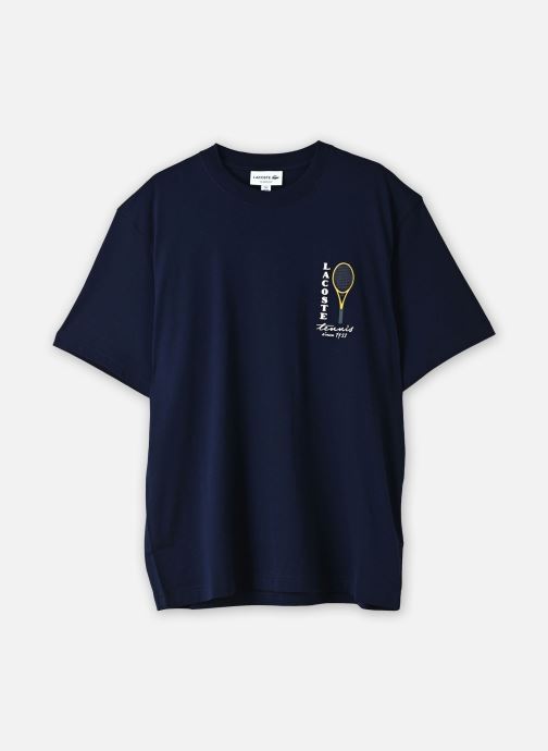 Lacoste T-Shirts Tee-shirt col rond TH9991 herren marineblau