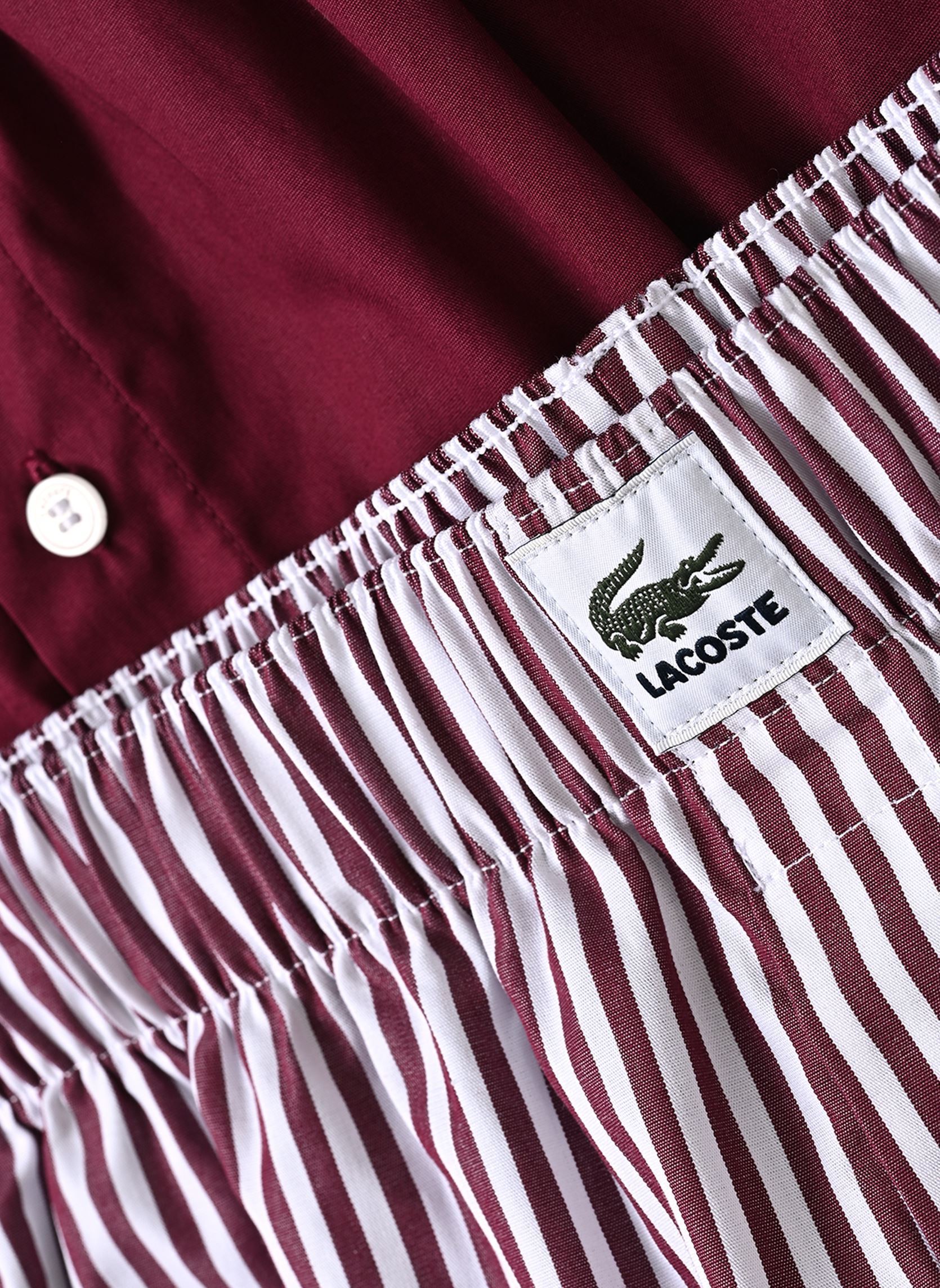 Sous-vêtements Boxer 7H5942 homme multicolore Lacoste Sous-vêtements Boxer 7H5942 homme multicolore BOURGOGNE/BLANC-BOURGOGNE-MARI