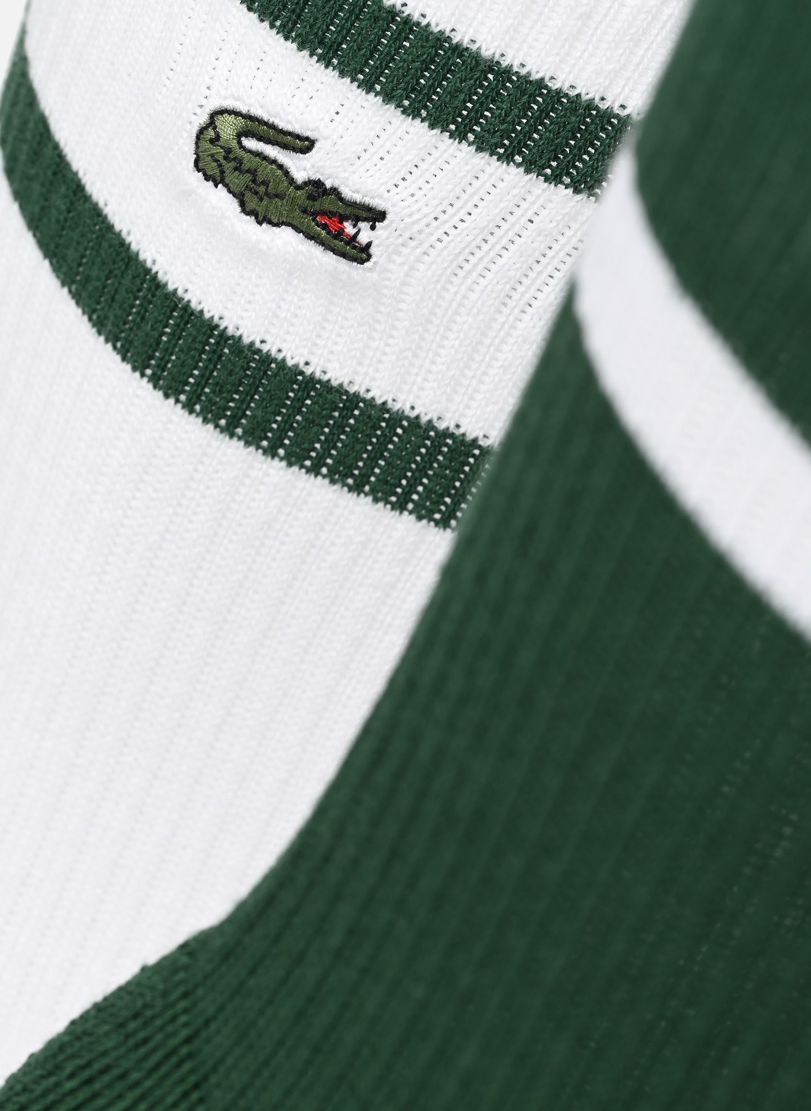 Socken Chaussettes unisexe RA9189 grün Lacoste Socken Chaussettes unisexe RA9189 grün VERT/BLANC