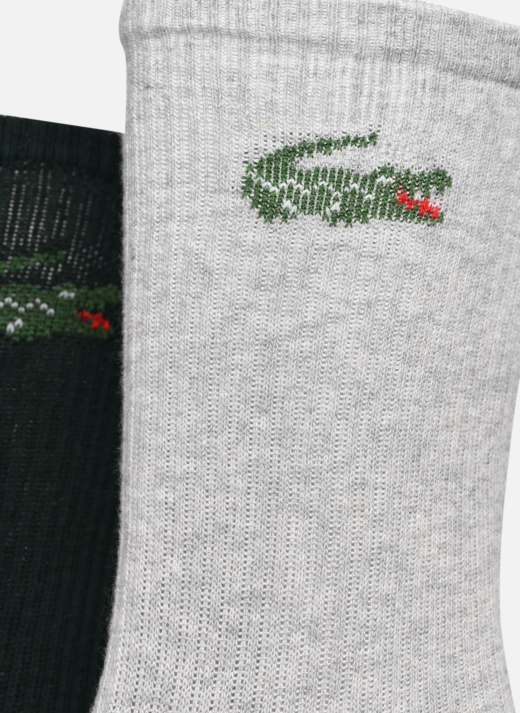 Socken Chaussettes unisexe RA9249 schwarz Lacoste Socken Chaussettes unisexe RA9249 schwarz ARGENT CHINE/SINOPLE-NOIR