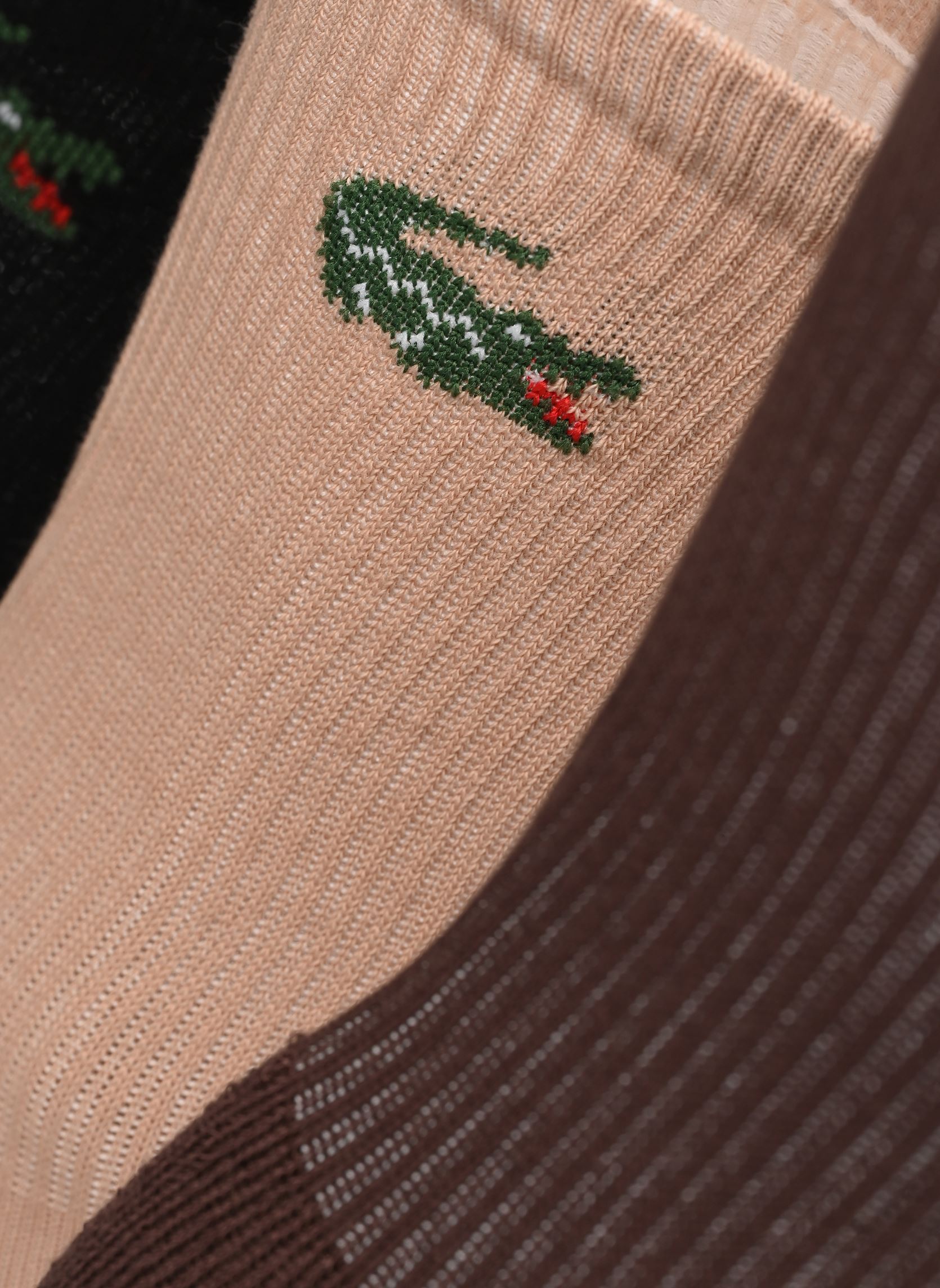 Sokken Chaussettes unisexe RA9251 meerkleurig Lacoste Sokken Chaussettes unisexe RA9251 meerkleurig BLANC/LATTE-SISAL-NOIX-GRUME-N