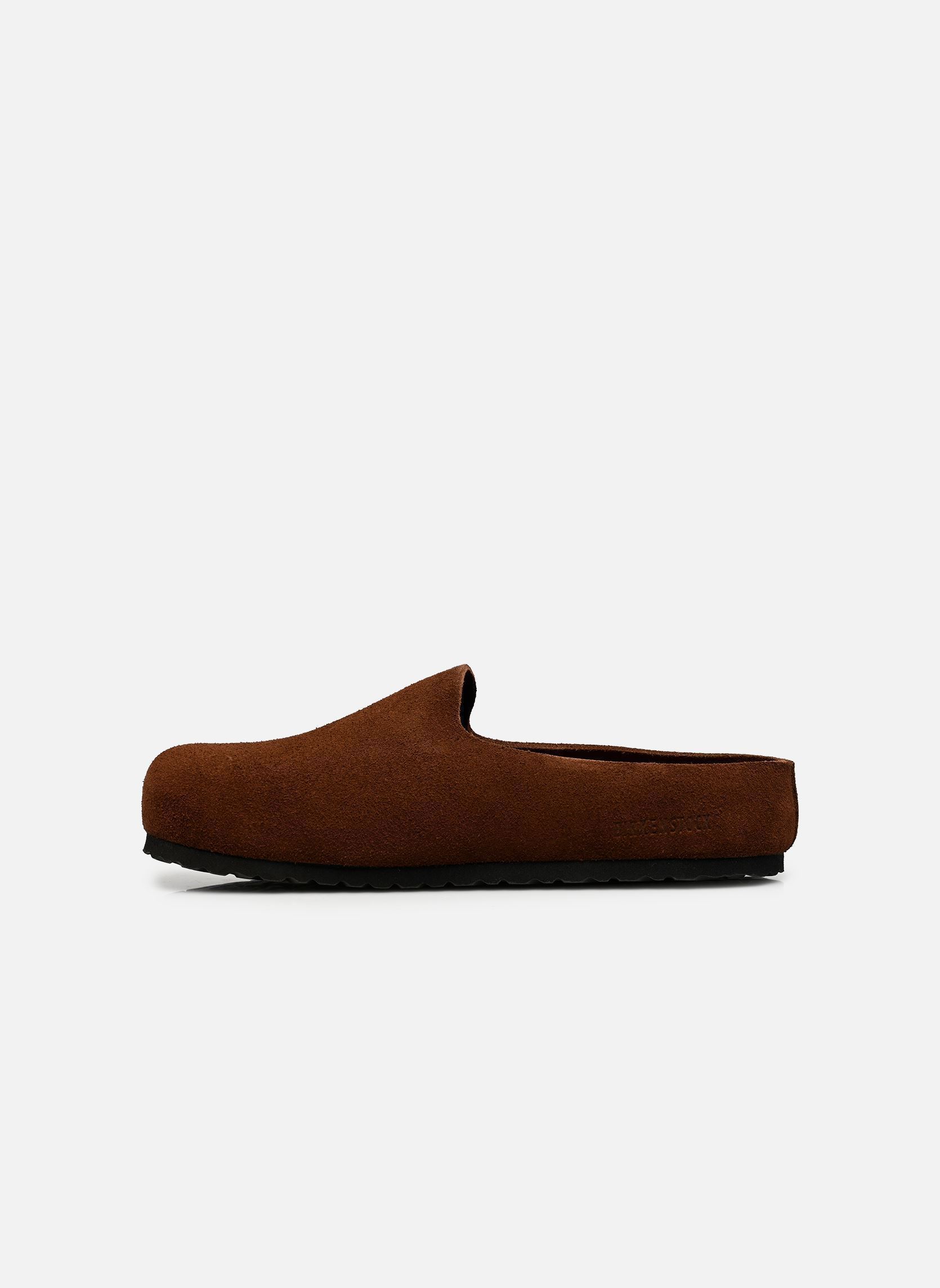 Chaussons Amsterdam Wrapped Suede - Regular homme marron Birkenstock Chaussons Amsterdam Wrapped Suede - Regular homme marron CARAFE