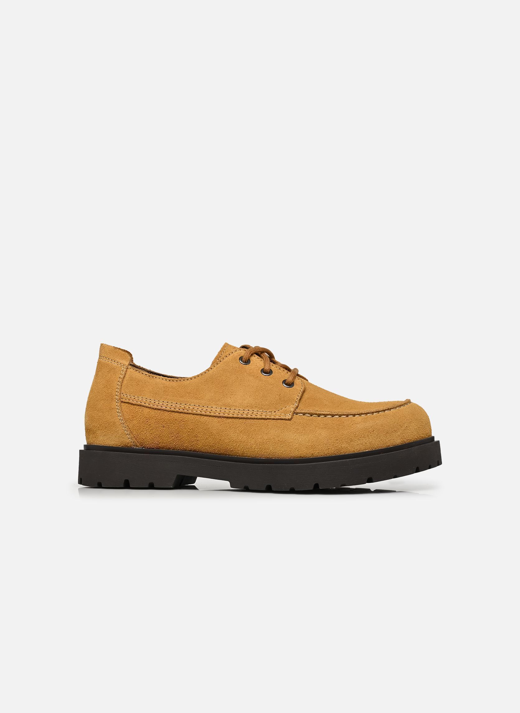 Derbies Highwood Moc Lace Low Suede - Regular homme marron Birkenstock Derbies Highwood Moc Lace Low Suede - Regular homme marron CORK BROWN
