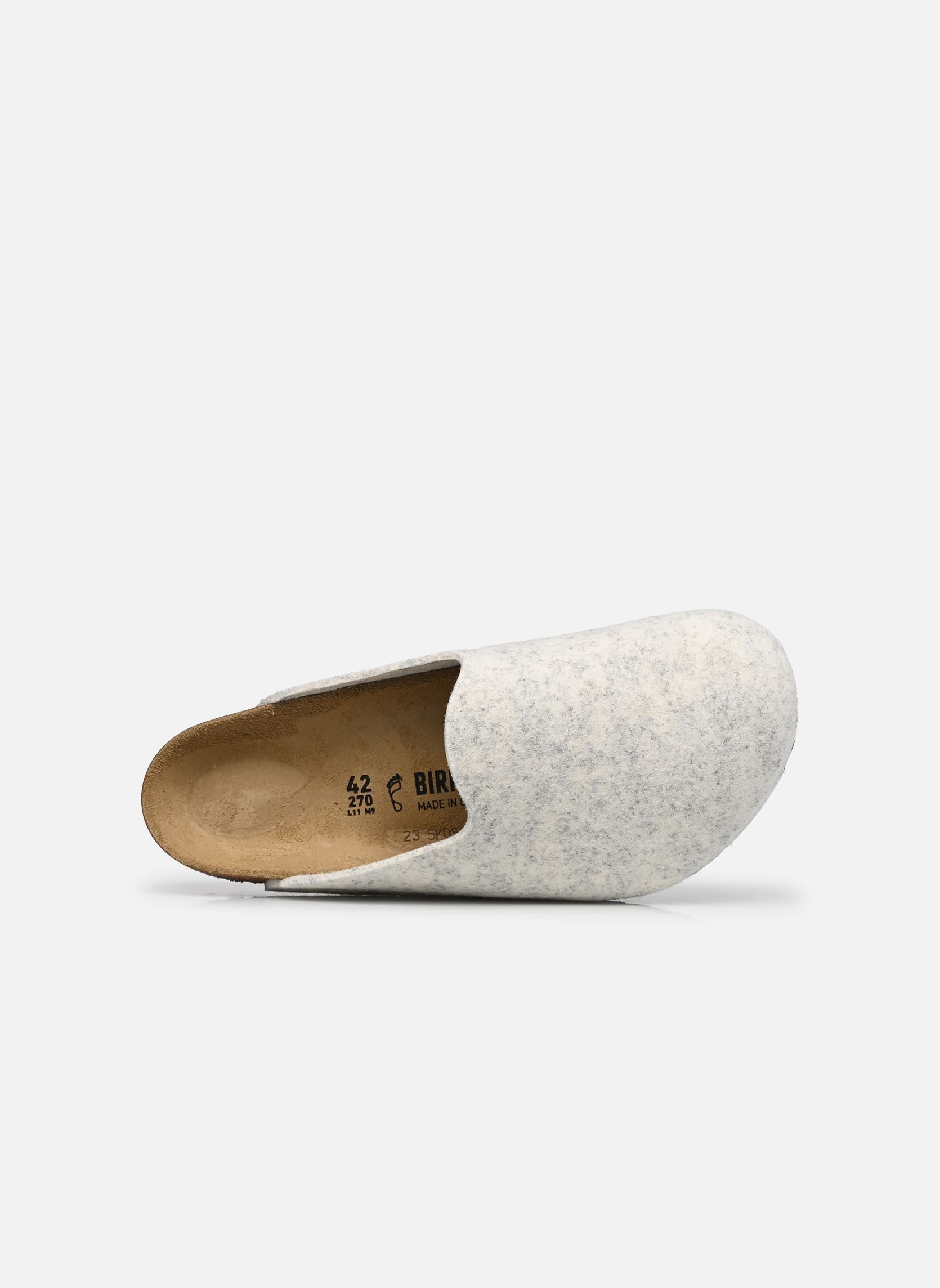 Chaussons Amsterdam Feutre - Regular homme blanc Birkenstock Chaussons Amsterdam Feutre - Regular homme blanc OYSTER