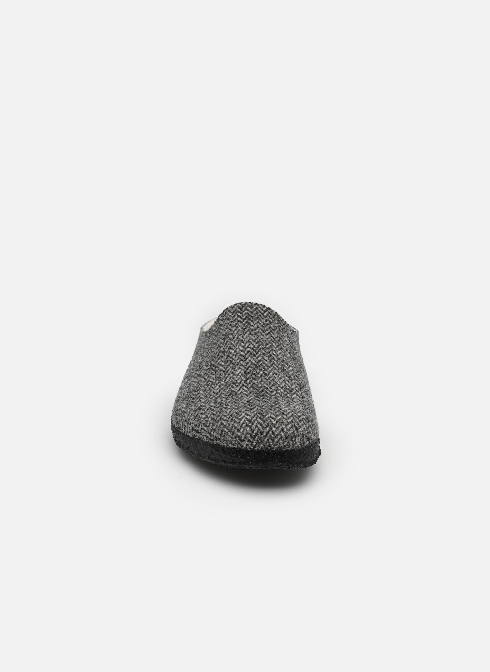 Hausschuhe Amsterdam Wrap Dip Feutre - Regular herren grau Birkenstock Hausschuhe Amsterdam Wrap Dip Feutre - Regular herren grau DARK GRAY