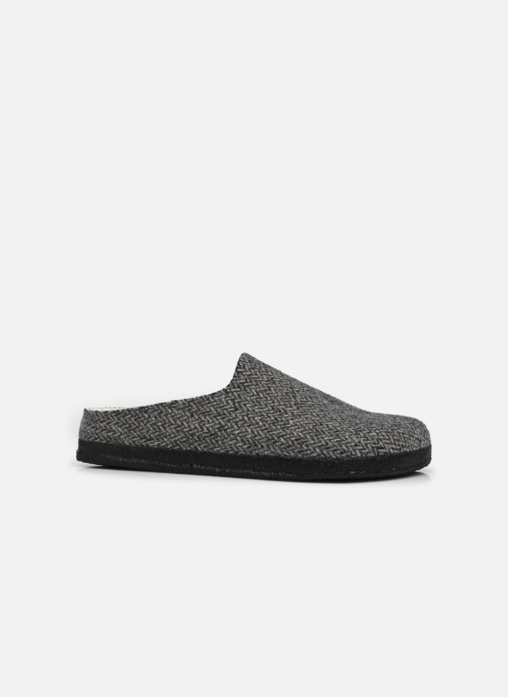 Hausschuhe Amsterdam Wrap Dip Feutre - Regular herren grau Birkenstock Hausschuhe Amsterdam Wrap Dip Feutre - Regular herren grau DARK GRAY