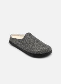 Hausschuhe Amsterdam Wrap Dip Feutre - Regular herren grau Birkenstock Hausschuhe Amsterdam Wrap Dip Feutre - Regular herren grau DARK GRAY