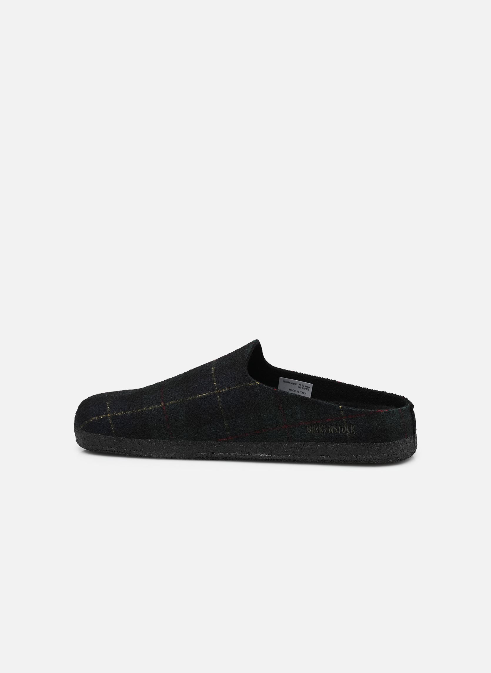 Chaussons Amsterdam Wrap Dip Feutre - Regular homme bleu Birkenstock Chaussons Amsterdam Wrap Dip Feutre - Regular homme bleu GREEN NAVY PLAID