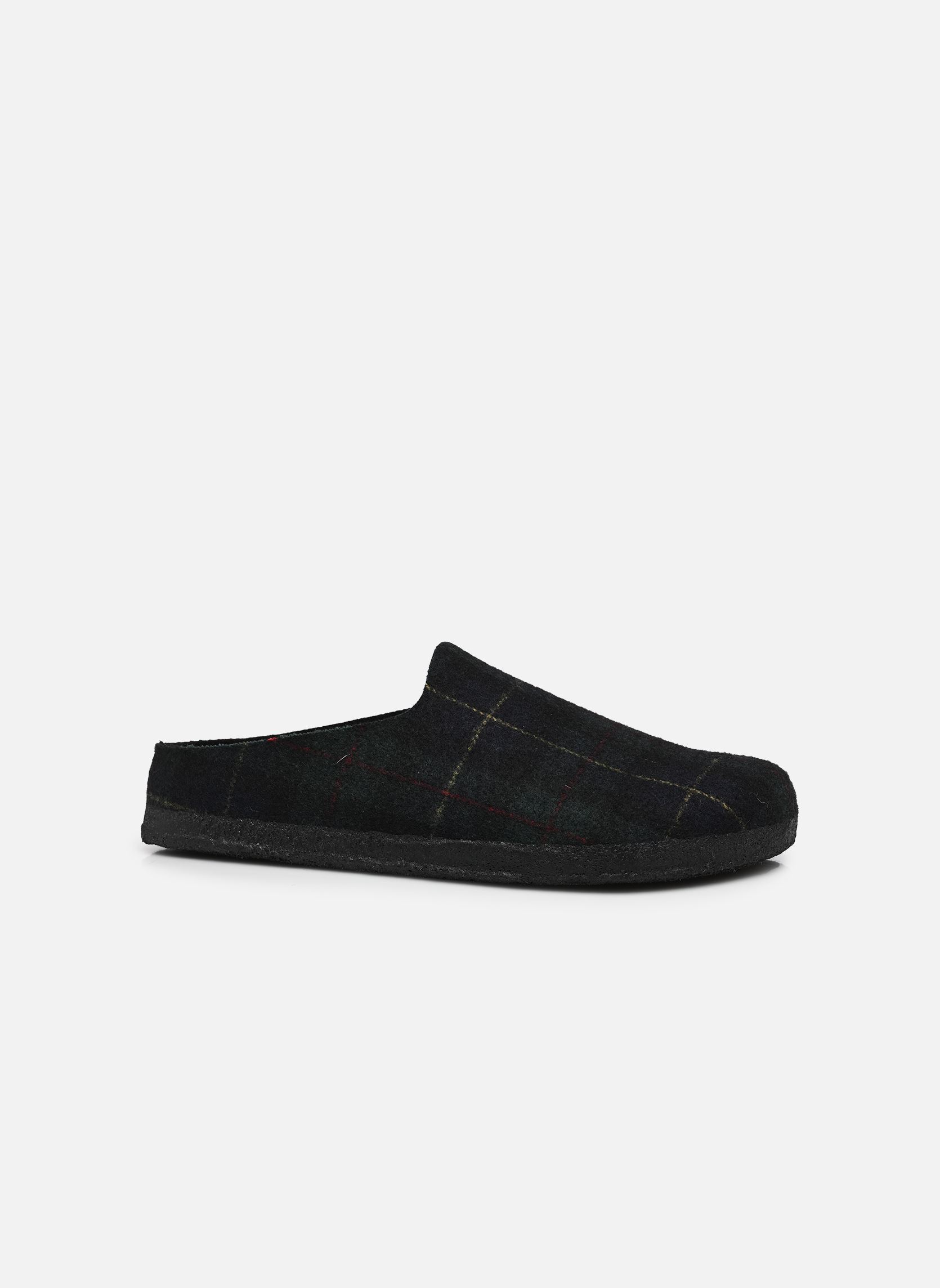 Chaussons Amsterdam Wrap Dip Feutre - Regular homme bleu Birkenstock Chaussons Amsterdam Wrap Dip Feutre - Regular homme bleu GREEN NAVY PLAID