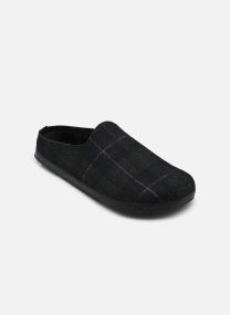 Chaussons Amsterdam Wrap Dip Feutre - Regular homme bleu Birkenstock Chaussons Amsterdam Wrap Dip Feutre - Regular homme bleu GREEN NAVY PLAID