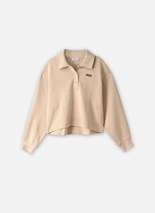 Lacoste Sweatshirts Sweatshirt Polo SF8368 femme beige
