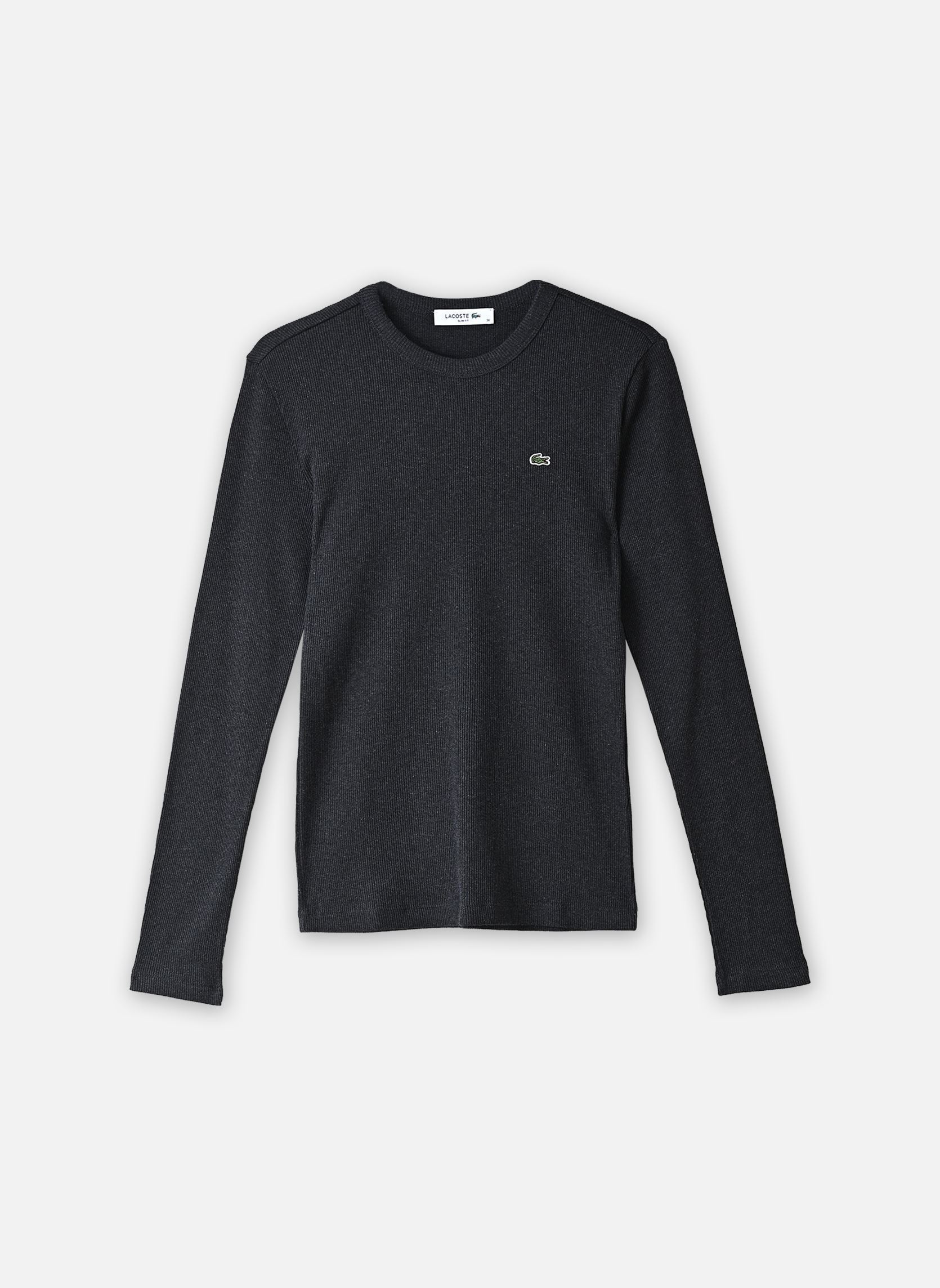 T-shirts Tee-Shirt Ml TF1692 dames zwart Lacoste T-shirts Tee-Shirt Ml TF1692 dames zwart FOUDRE CHINE