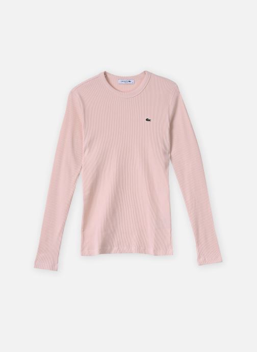 Lacoste Tee-shirts Tee-Shirt Ml TF1692 femme jaune