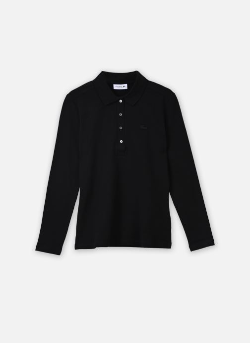 Lacoste Polo's Polo Lacoste slim fit à manches long new dames zwart