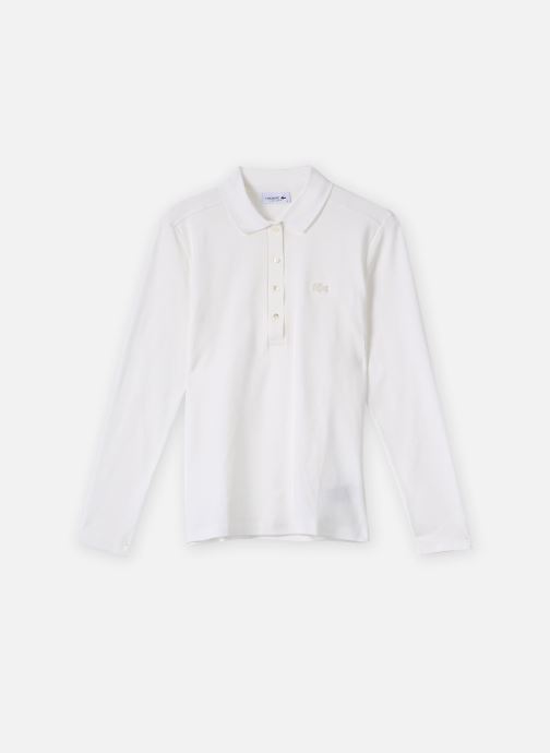 Lacoste Polo's Polo Lacoste slim fit à manches long new dames wit