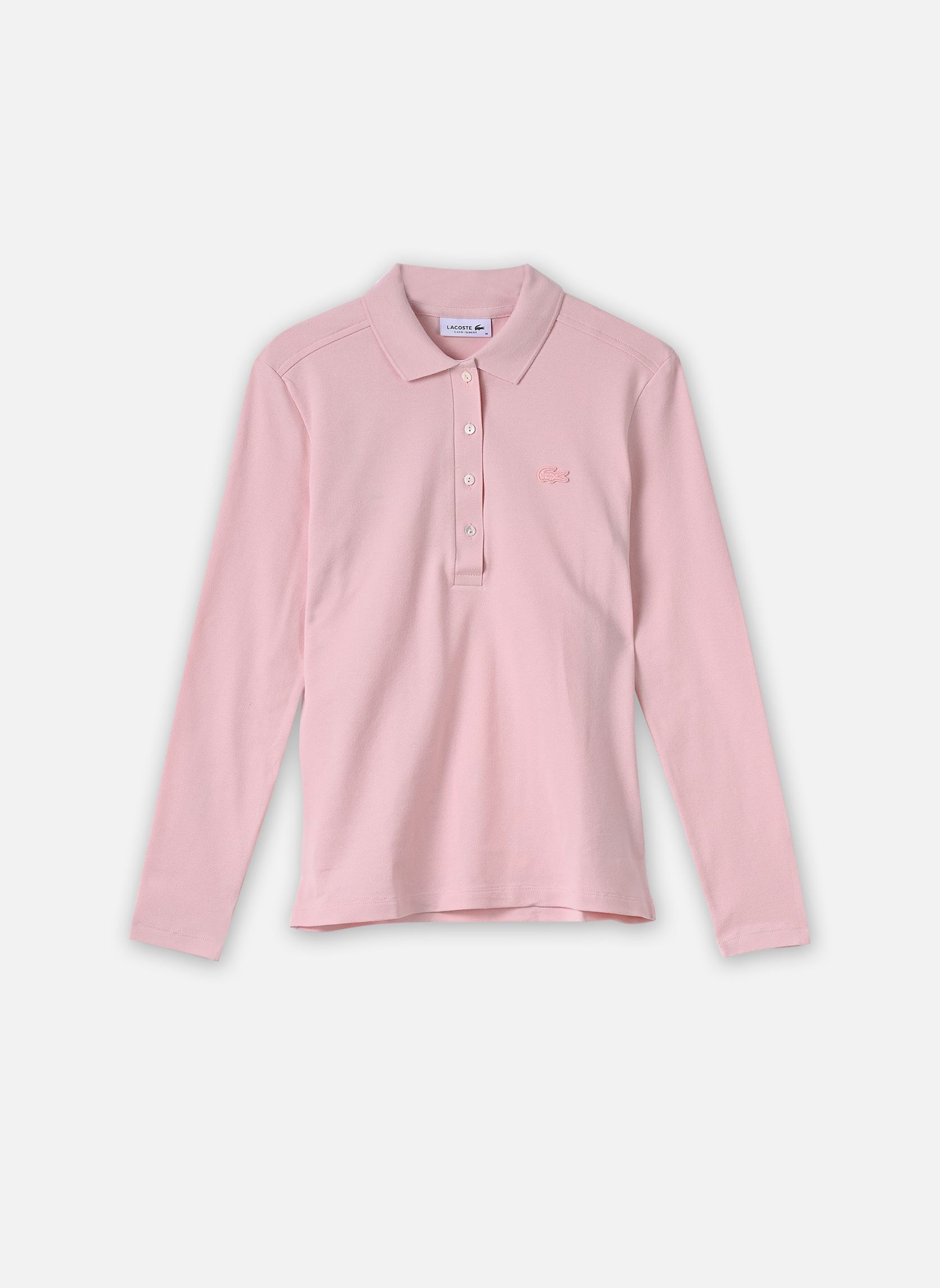 Polo's Polo Lacoste slim fit à manches long new dames roze Lacoste Polo's Polo Lacoste slim fit à manches long new dames roze NIDUS
