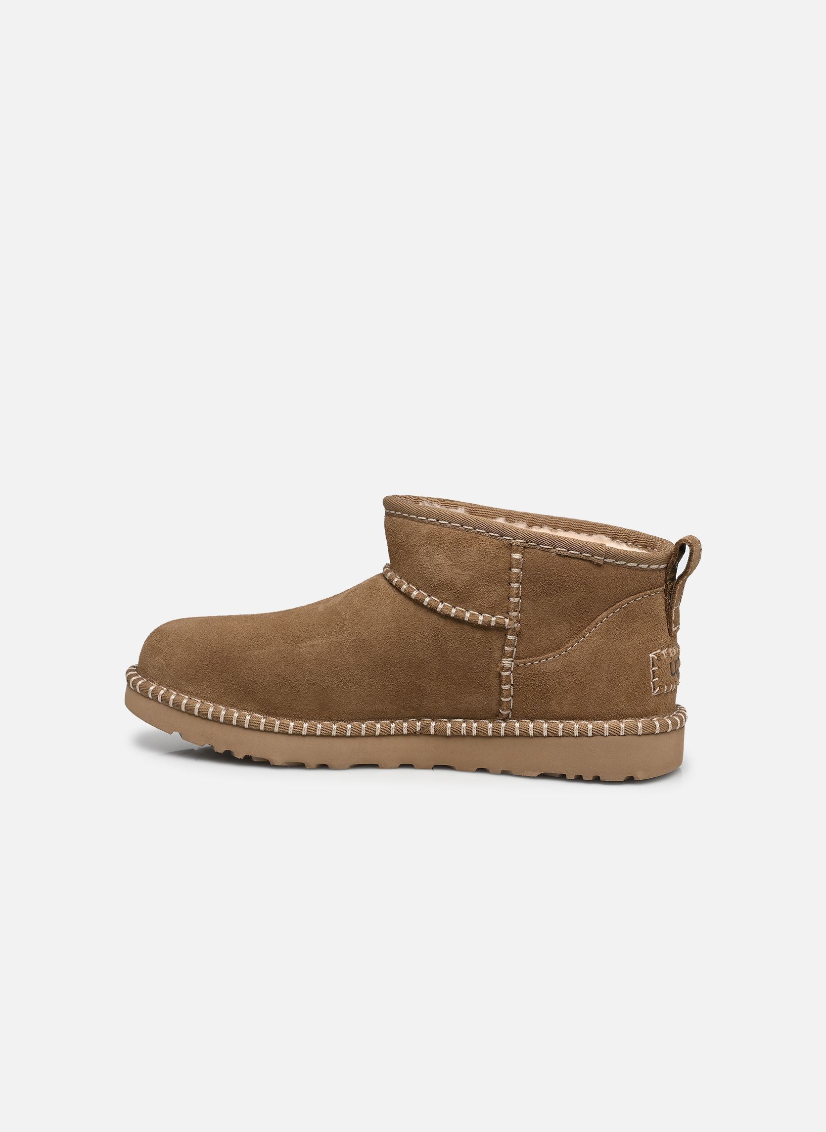 Bottines fourrées W Classic Ultra Mini Botanic femme marron UGG Bottines fourrées W Classic Ultra Mini Botanic femme marron LIGHT BRONZE