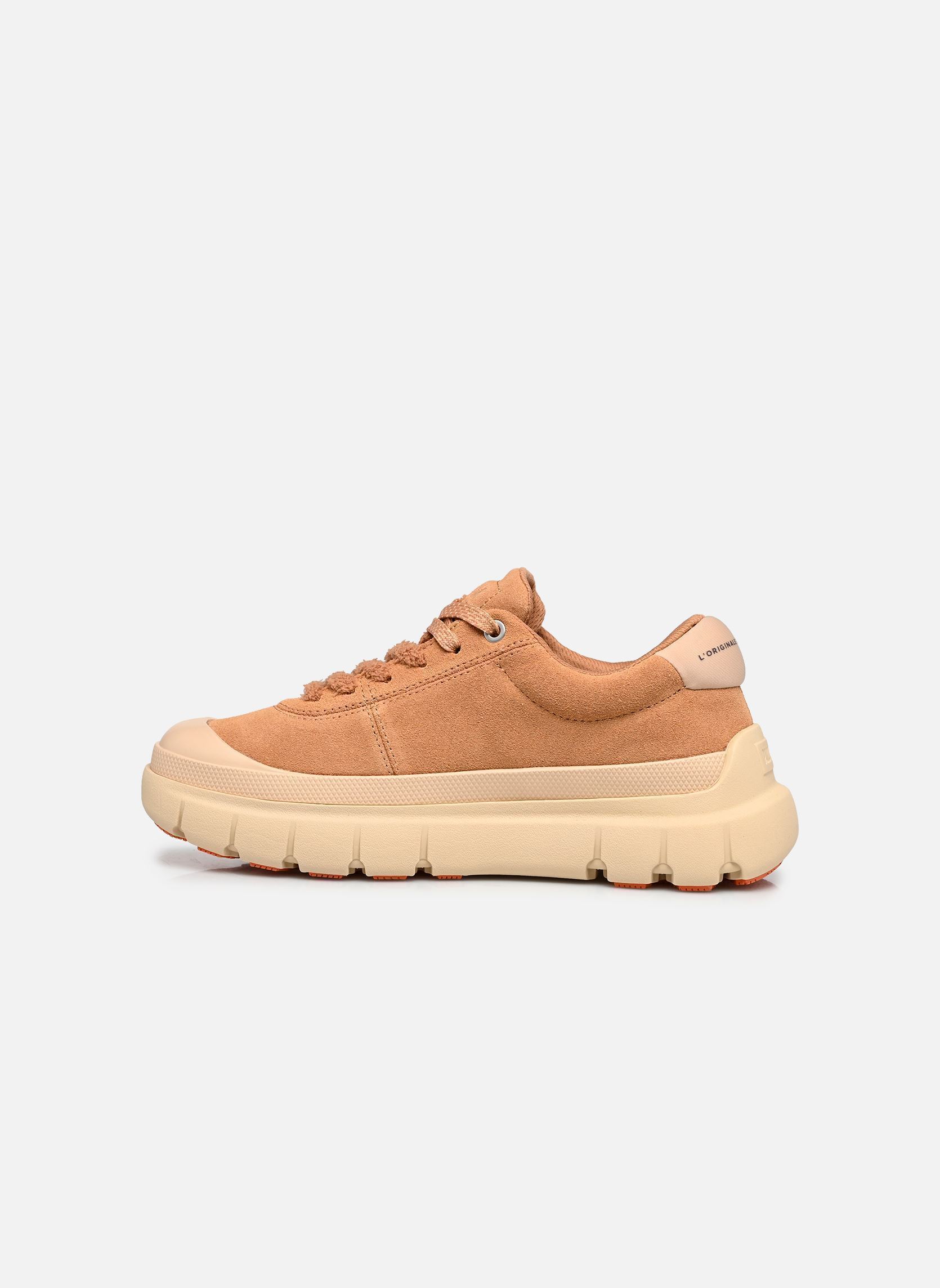 Sneaker PALLAPOP LO SDE damen braun Palladium Sneaker PALLAPOP LO SDE damen braun WARM SAND