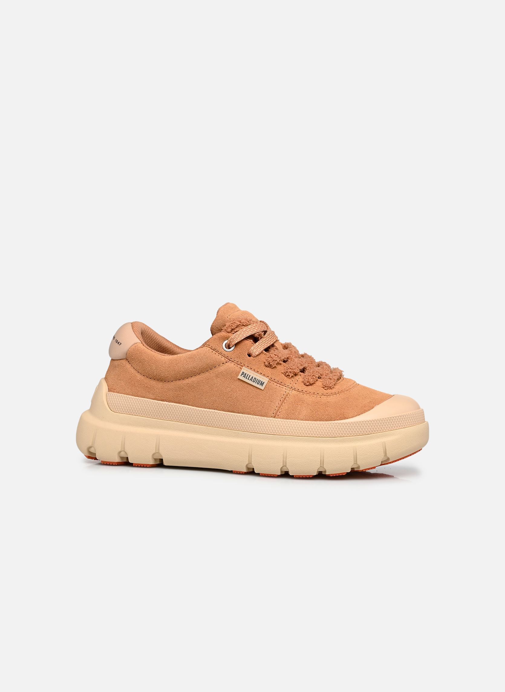 Sneaker PALLAPOP LO SDE damen braun Palladium Sneaker PALLAPOP LO SDE damen braun WARM SAND