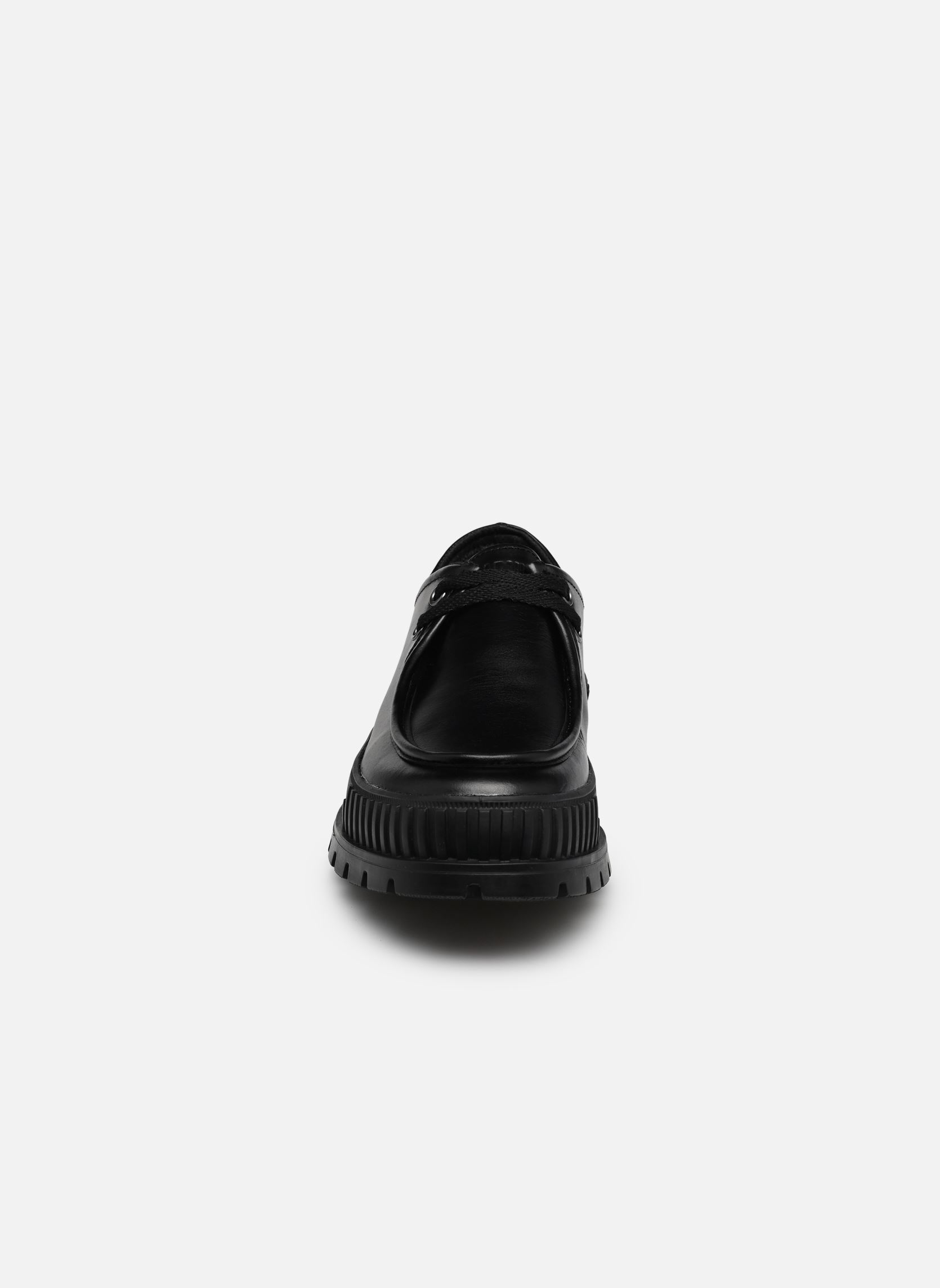 Schnürschuhe PALLASHOCK MOC LTH damen schwarz Palladium Schnürschuhe PALLASHOCK MOC LTH damen schwarz BLACK