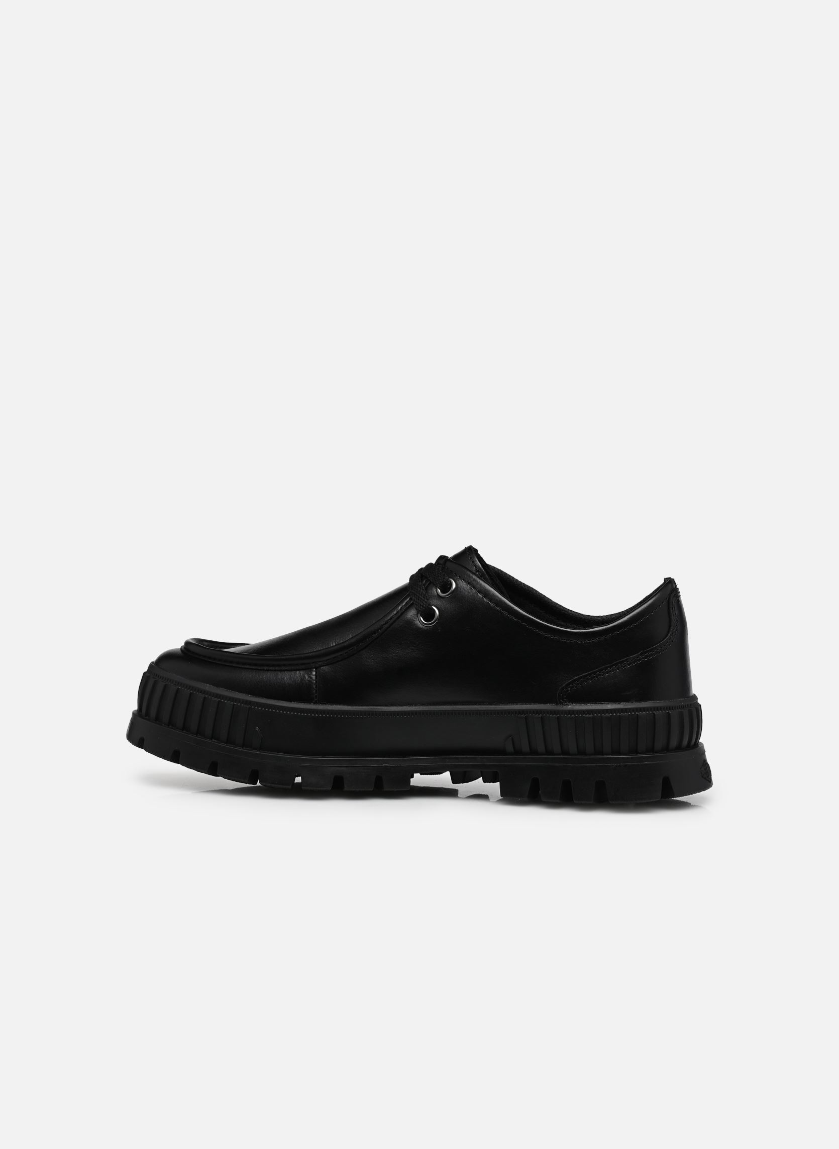 Schnürschuhe PALLASHOCK MOC LTH damen schwarz Palladium Schnürschuhe PALLASHOCK MOC LTH damen schwarz BLACK
