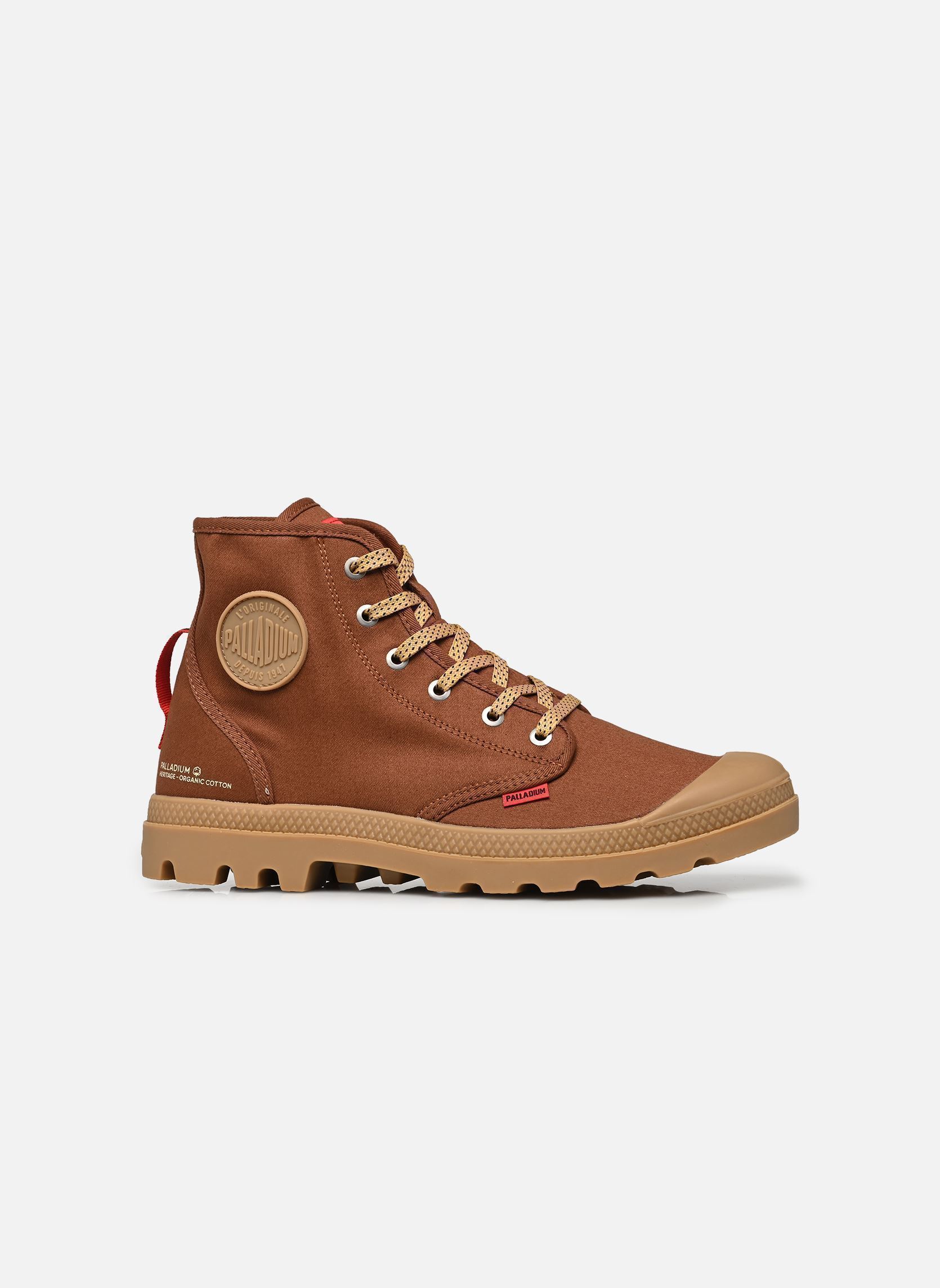 Enkellaarzen en boots PAMPA HI HTG GUM heren bruin Palladium Enkellaarzen en boots PAMPA HI HTG GUM heren bruin BROWN CLAY