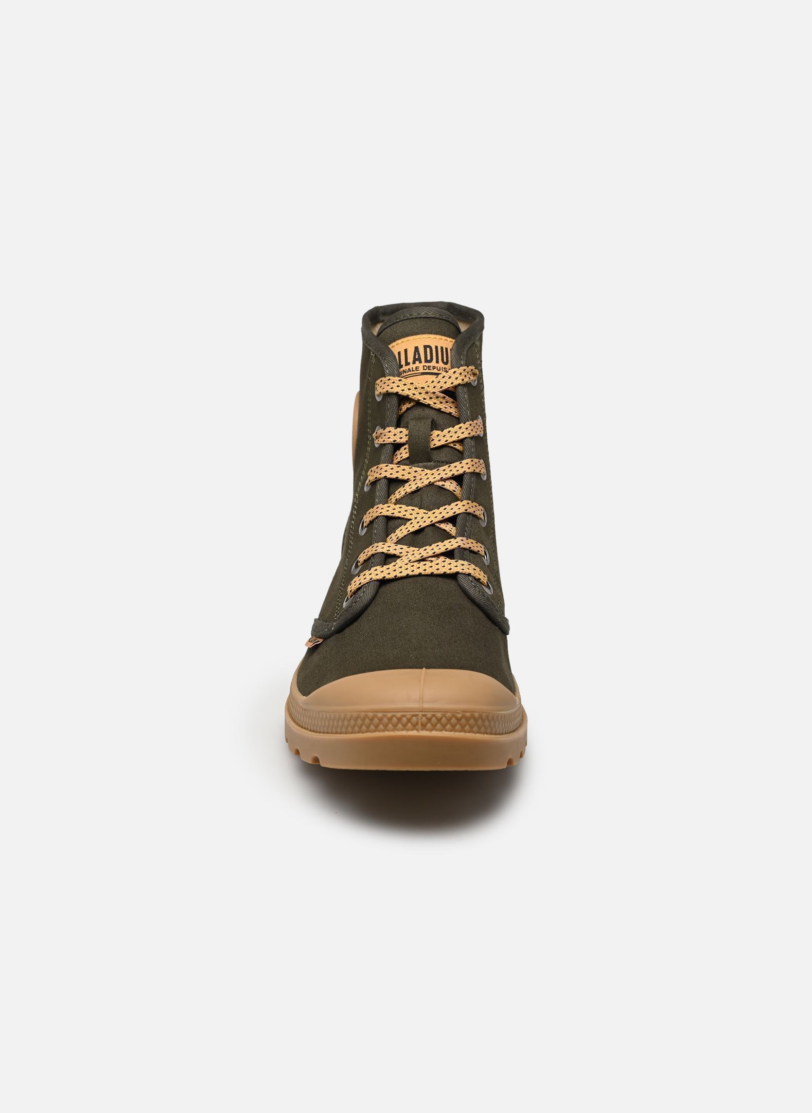 Enkellaarzen en boots PAMPA HI HTG GUM heren groen Palladium Enkellaarzen en boots PAMPA HI HTG GUM heren groen OLIVE NIGHT