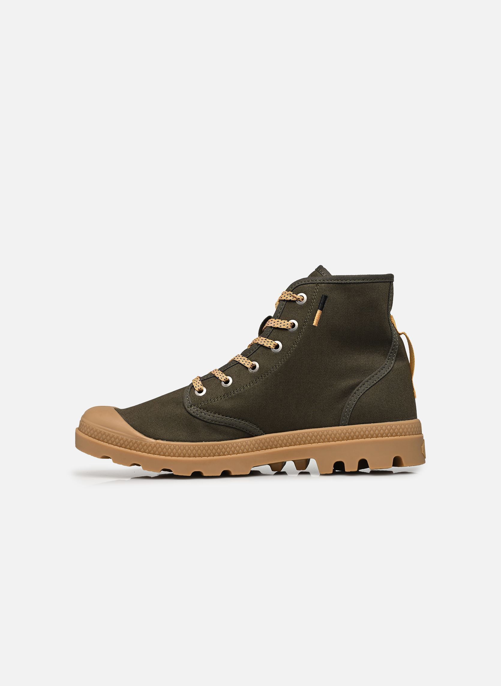 Enkellaarzen en boots PAMPA HI HTG GUM heren groen Palladium Enkellaarzen en boots PAMPA HI HTG GUM heren groen OLIVE NIGHT
