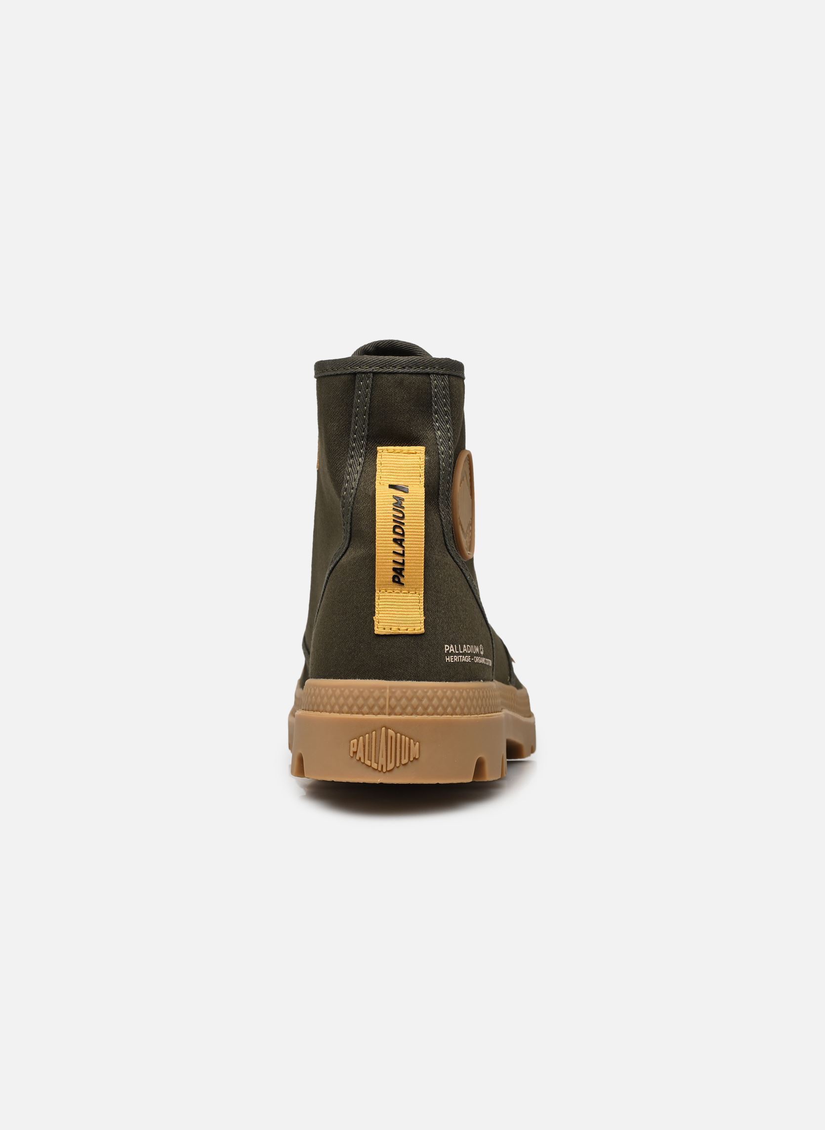 Enkellaarzen en boots PAMPA HI HTG GUM heren groen Palladium Enkellaarzen en boots PAMPA HI HTG GUM heren groen OLIVE NIGHT