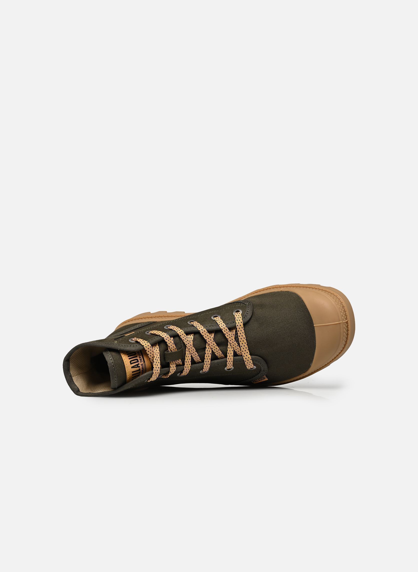 Enkellaarzen en boots PAMPA HI HTG GUM heren groen Palladium Enkellaarzen en boots PAMPA HI HTG GUM heren groen OLIVE NIGHT