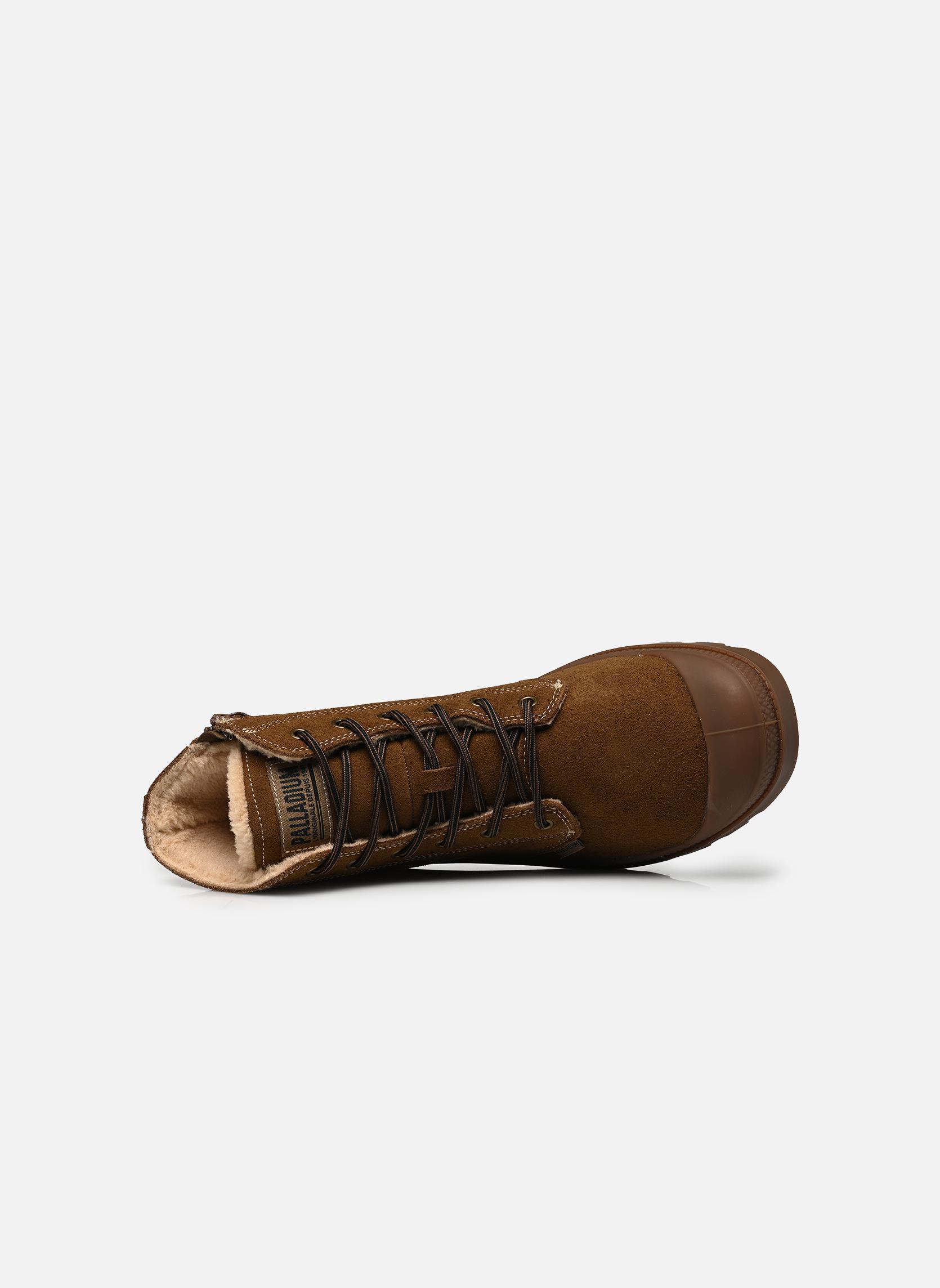 Gefütterte Stiefel PAMPA ZIP WL PILOT herren braun Palladium Gefütterte Stiefel PAMPA ZIP WL PILOT herren braun TUMAN SHITAKE