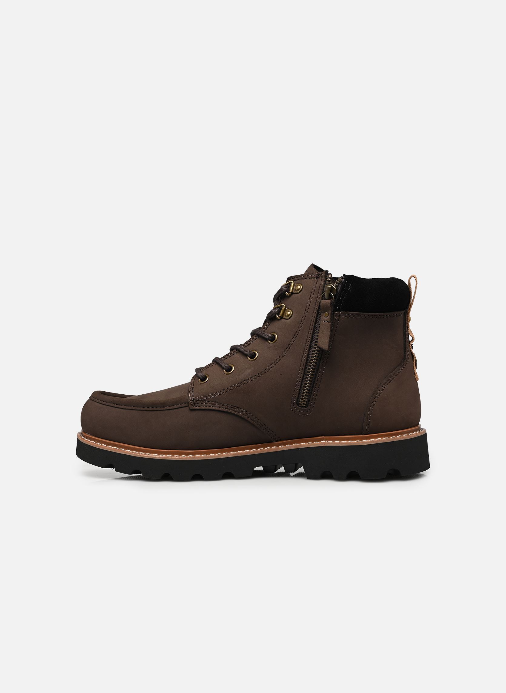 Stiefeletten und Stiefel TROOPERLITE GRIT ZIP herren braun Palladium Stiefeletten und Stiefel TROOPERLITE GRIT ZIP herren braun DARK COCOA