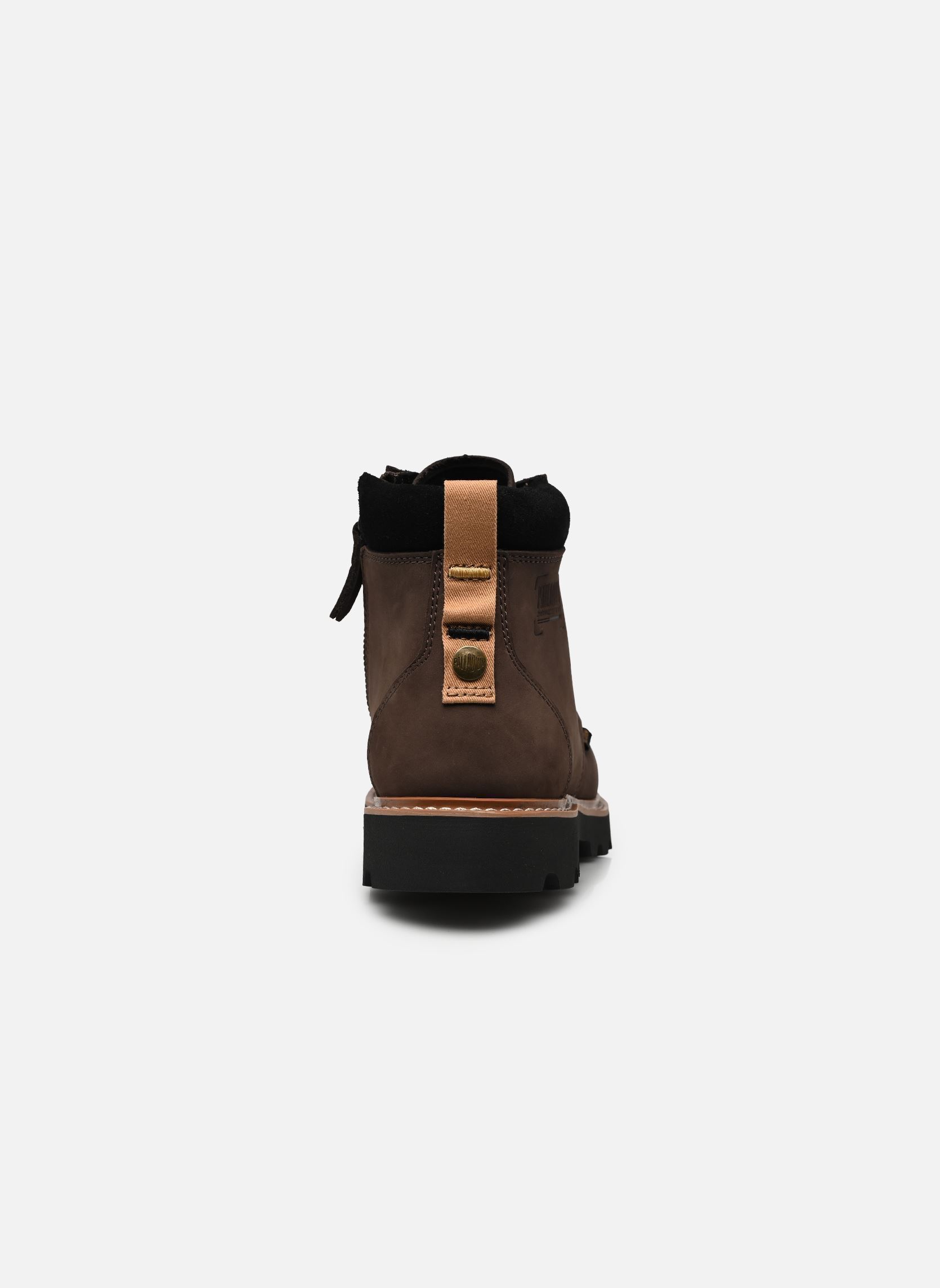 Stiefeletten und Stiefel TROOPERLITE GRIT ZIP herren braun Palladium Stiefeletten und Stiefel TROOPERLITE GRIT ZIP herren braun DARK COCOA