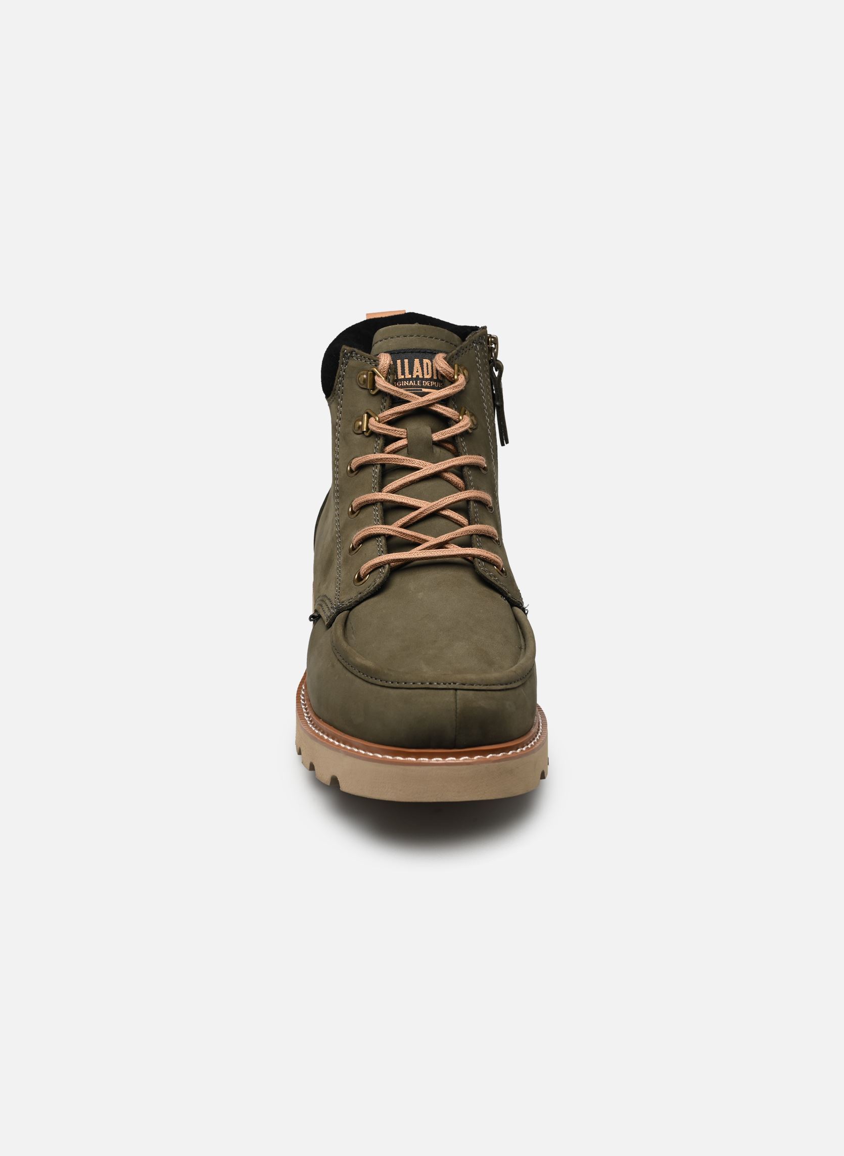 Enkellaarzen en boots TROOPERLITE GRIT ZIP heren groen Palladium Enkellaarzen en boots TROOPERLITE GRIT ZIP heren groen OLIVE NIGHT