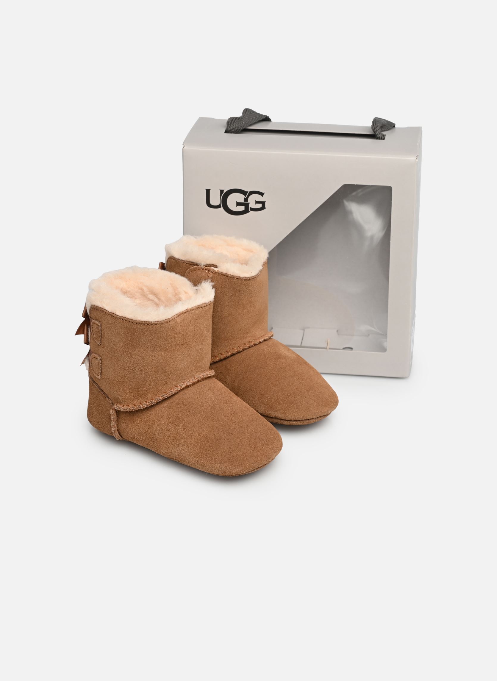 Stiefeletten / Ankle Boots I Baby Bailey Bow mädchen braun UGG Stiefeletten / Ankle Boots I Baby Bailey Bow mädchen braun CHESTNUT