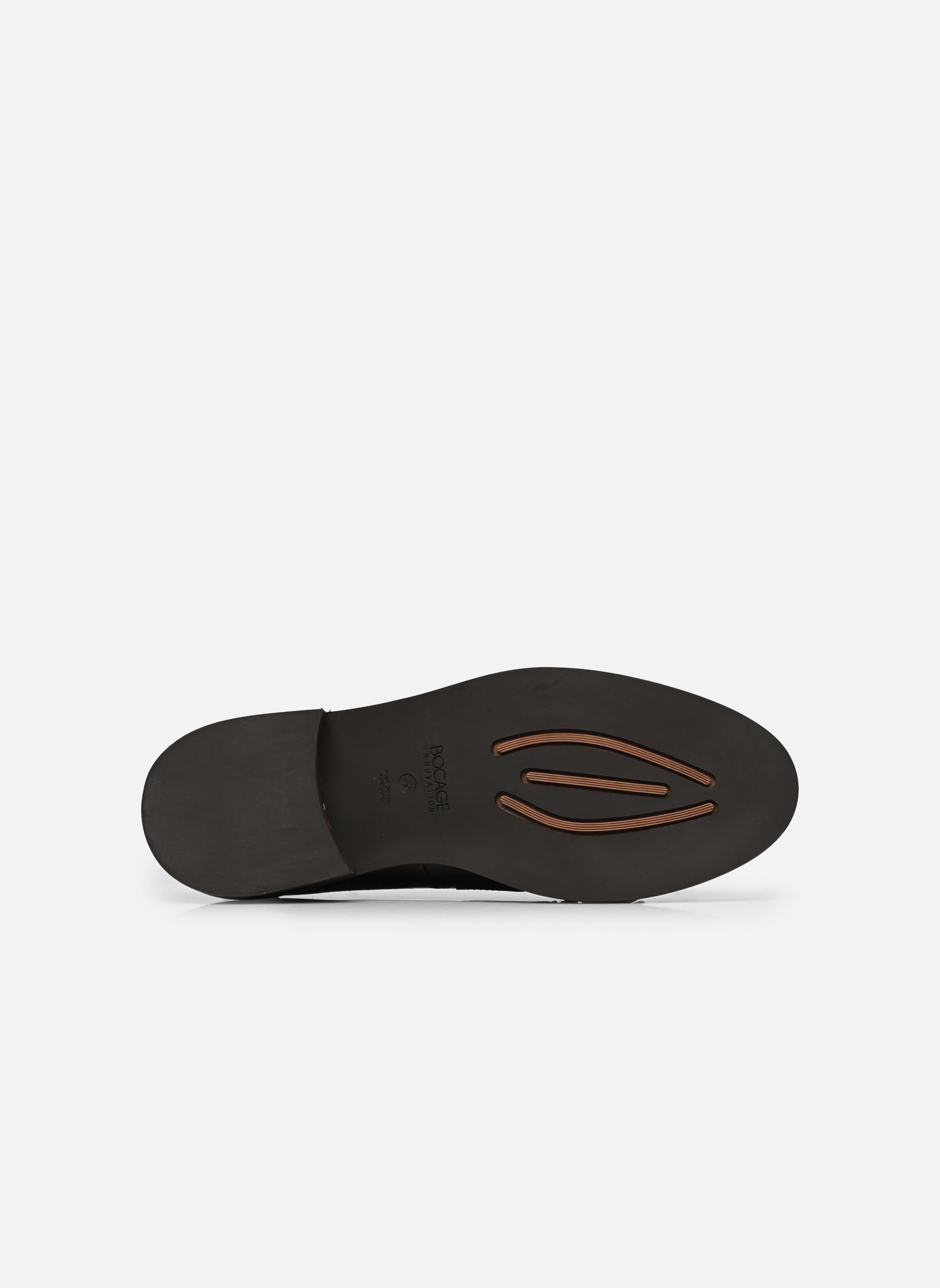 Chaussures de ville ANDAYA femme marron Bocage Chaussures de ville ANDAYA femme marron CUIR MARRON FONCE