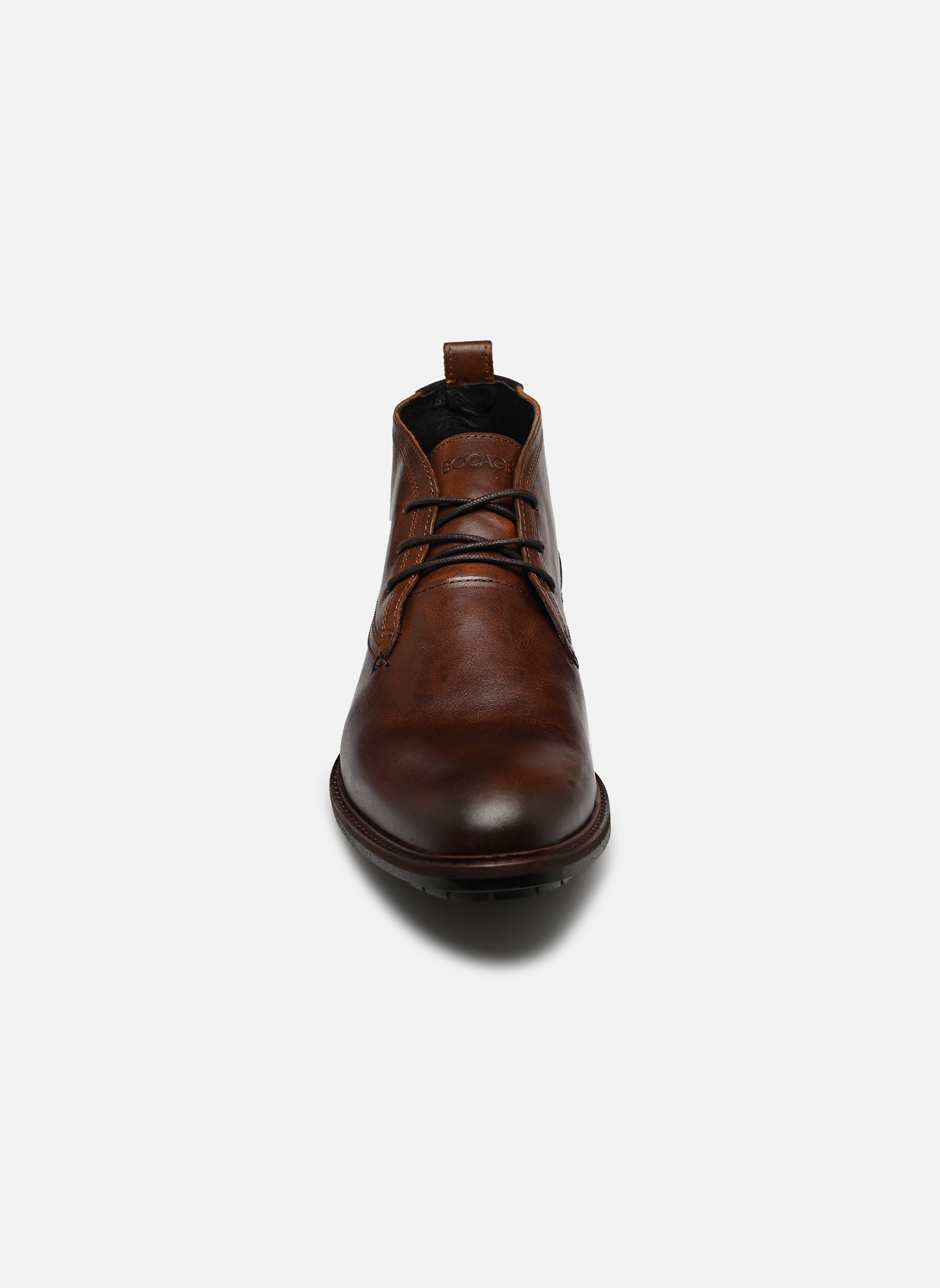Bottines et boots CHESTER homme marron Bocage Bottines et boots CHESTER homme marron CUIR COGNAC