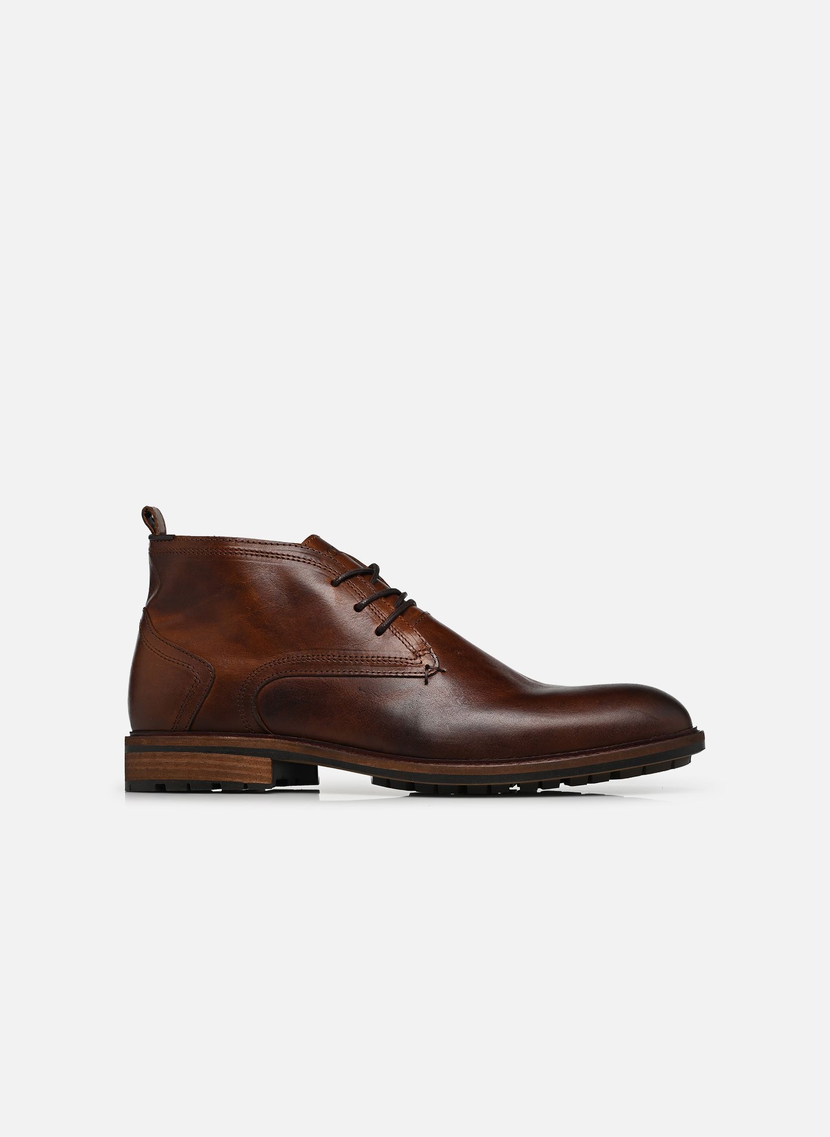 Bottines et boots CHESTER homme marron Bocage Bottines et boots CHESTER homme marron CUIR COGNAC