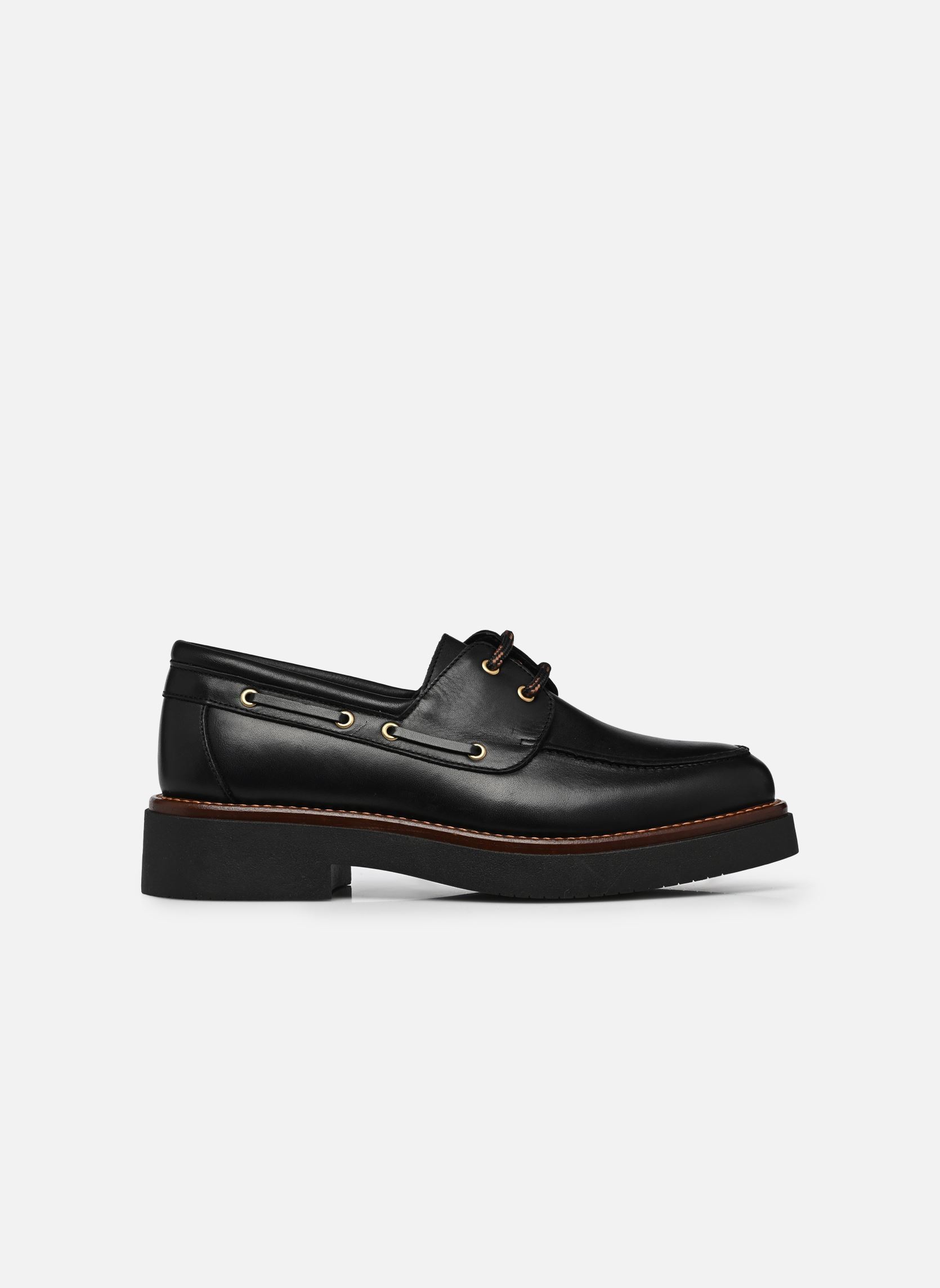 Stadsschoenen CLARISS dames zwart Bocage Stadsschoenen CLARISS dames zwart CUIR NOIR