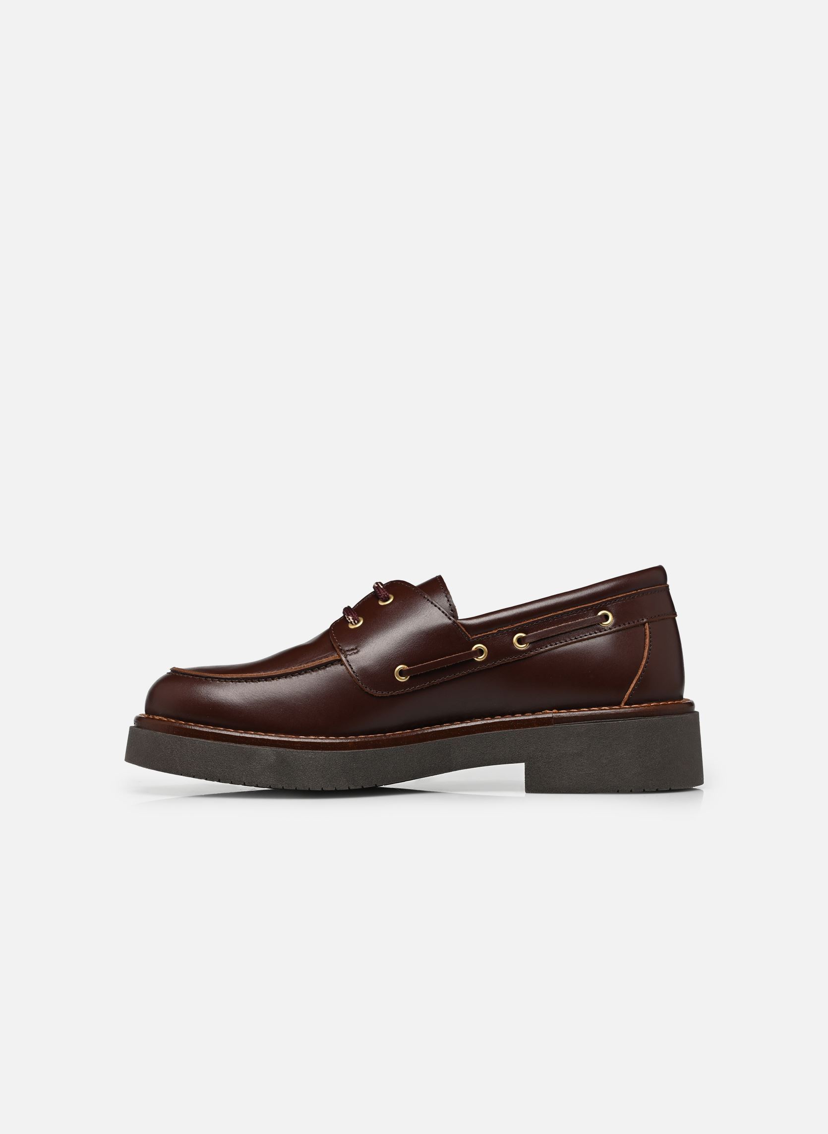 Stadsschoenen CLARISS dames bruin Bocage Stadsschoenen CLARISS dames bruin CUIR MARRON
