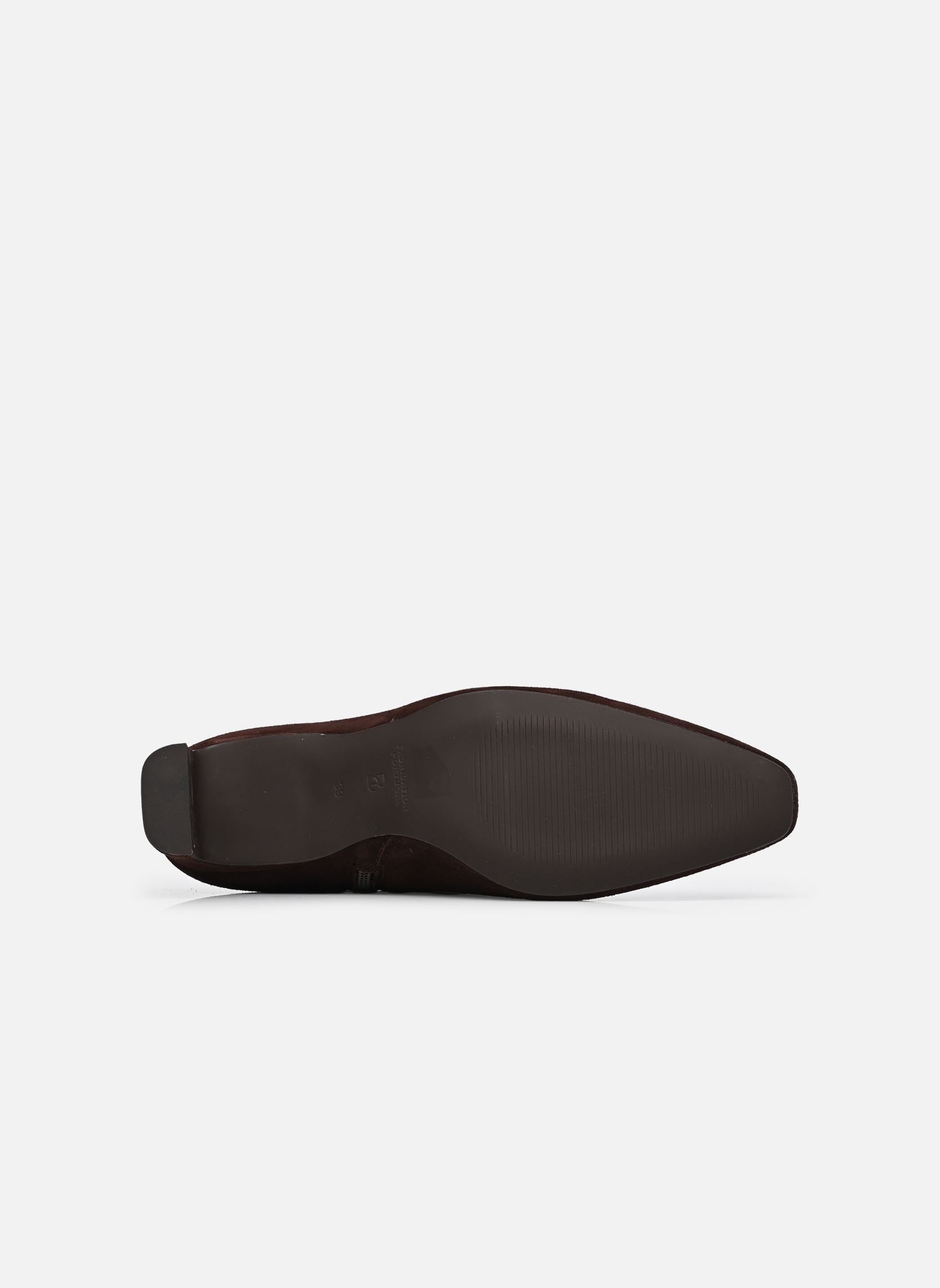Enkellaarzen en boots FARA dames bruin Bocage Enkellaarzen en boots FARA dames bruin VELOURS MARRON FONCE