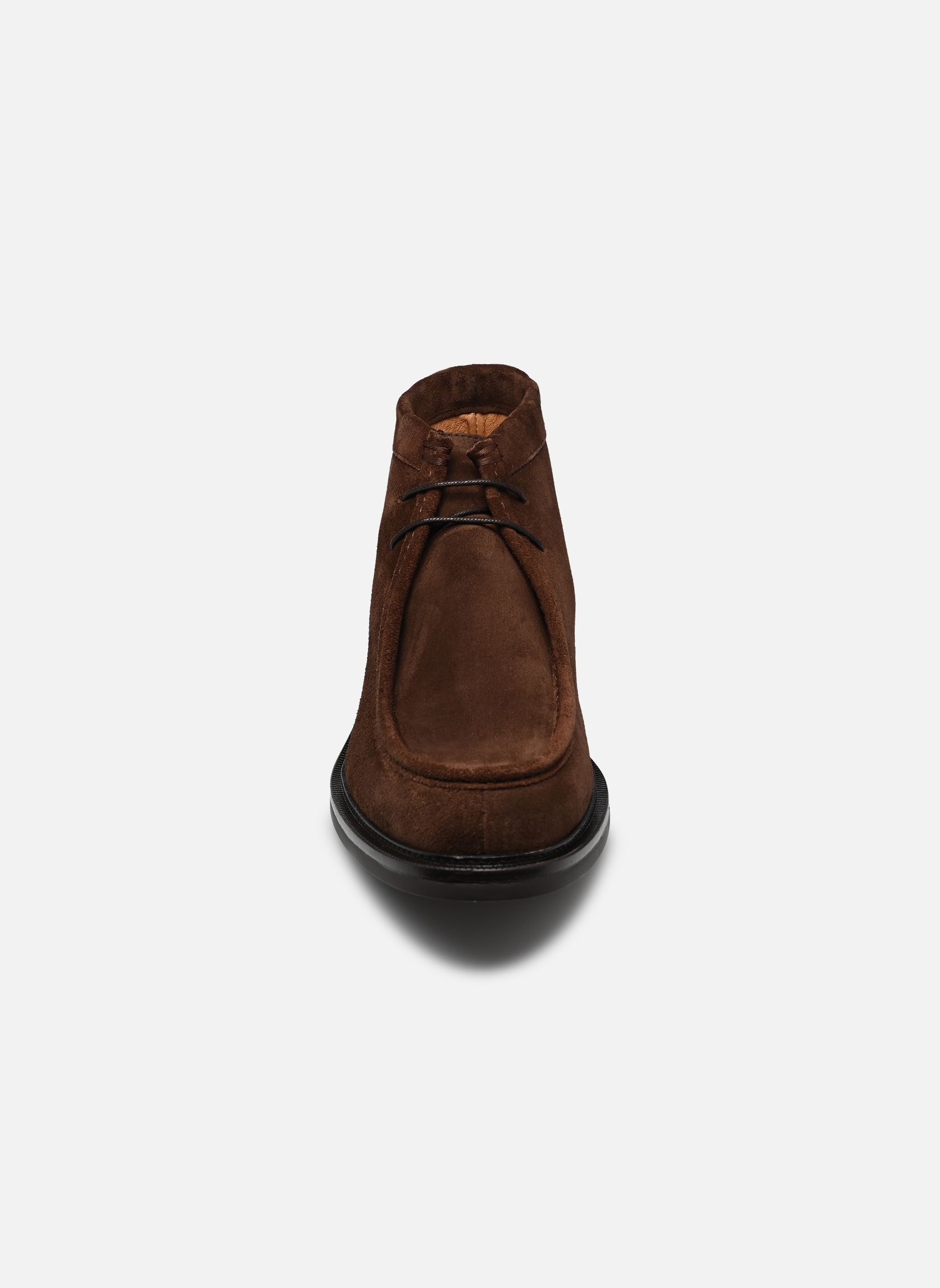 Stiefeletten und Stiefel FERGUS herren braun Bocage Stiefeletten und Stiefel FERGUS herren braun VELOURS MARRON FONCE
