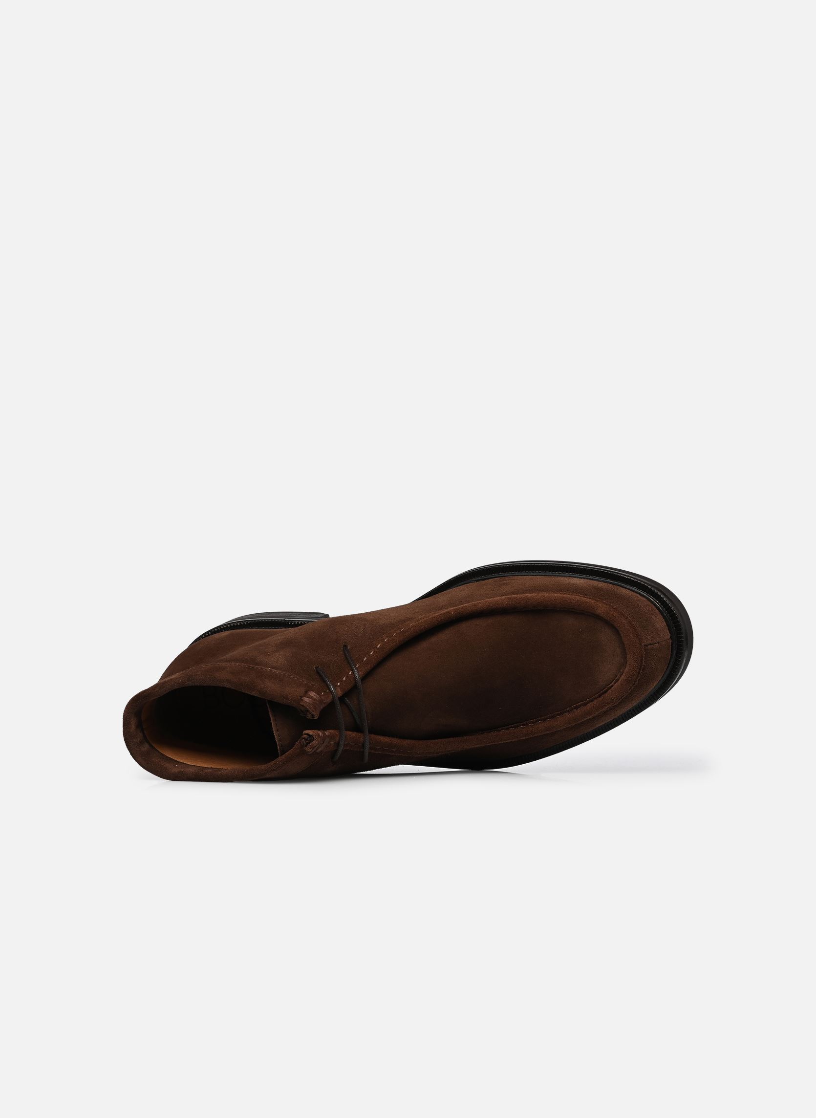 Stiefeletten und Stiefel FERGUS herren braun Bocage Stiefeletten und Stiefel FERGUS herren braun VELOURS MARRON FONCE