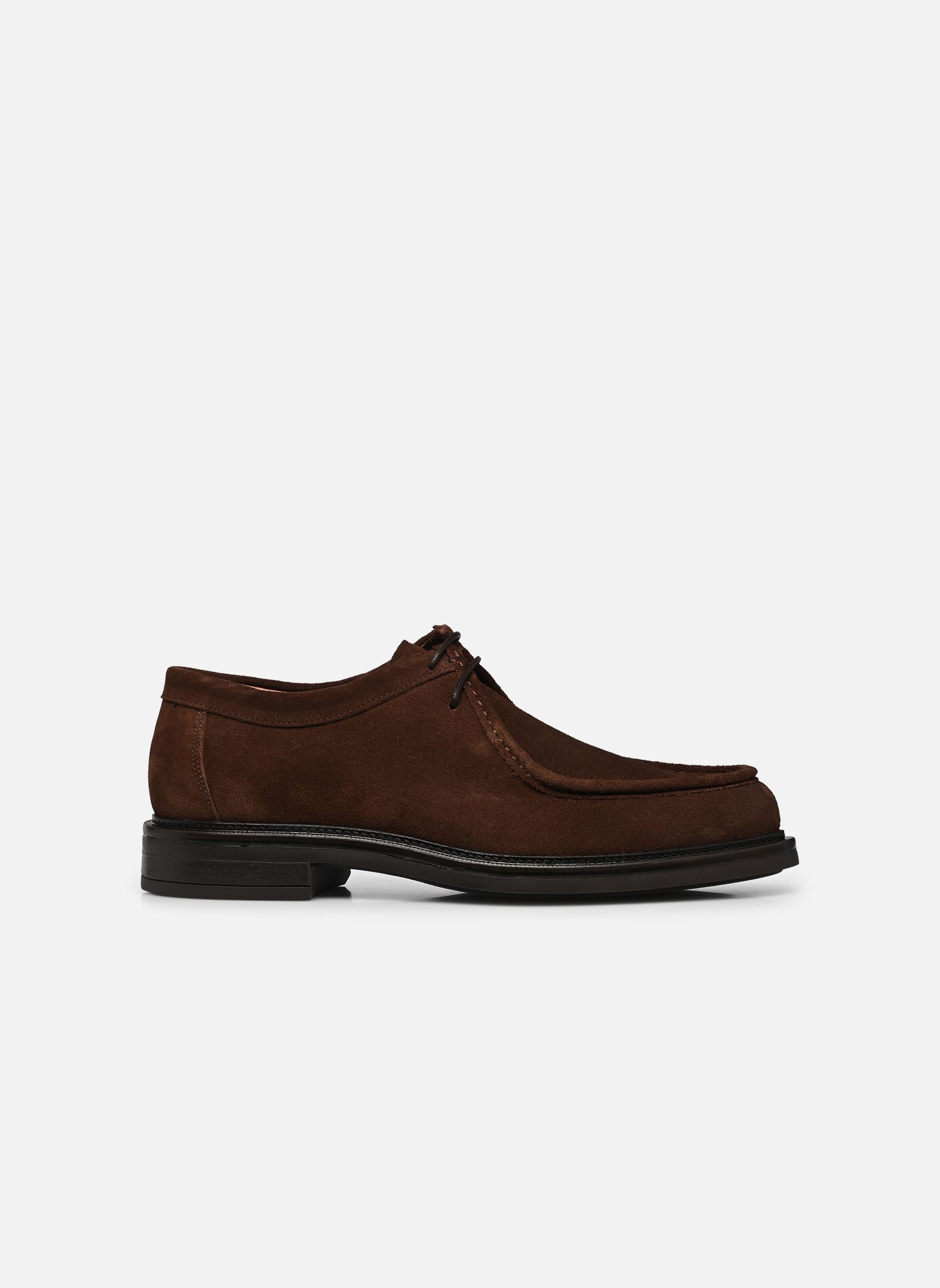 Schnürschuhe FLAVIUS herren braun Bocage Schnürschuhe FLAVIUS herren braun VELOURS MARRON FONCE